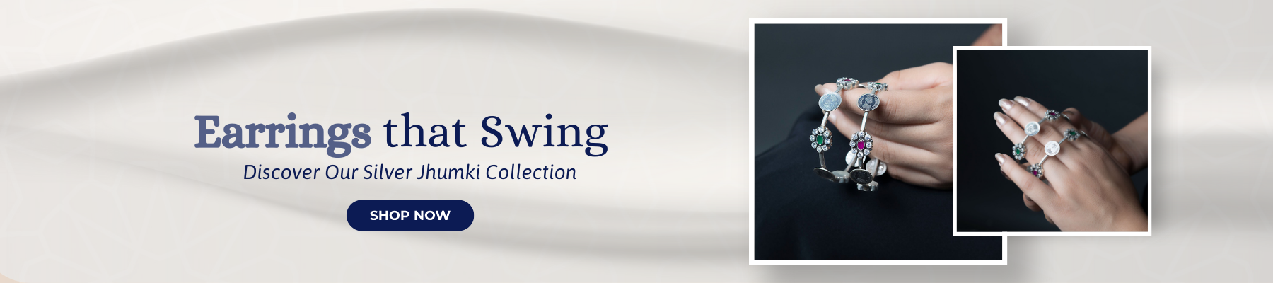 Silver Jhumka silverhousebyrj