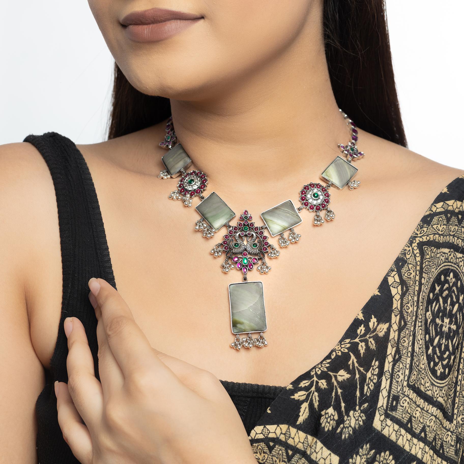 Designer Stone Studded Necklace