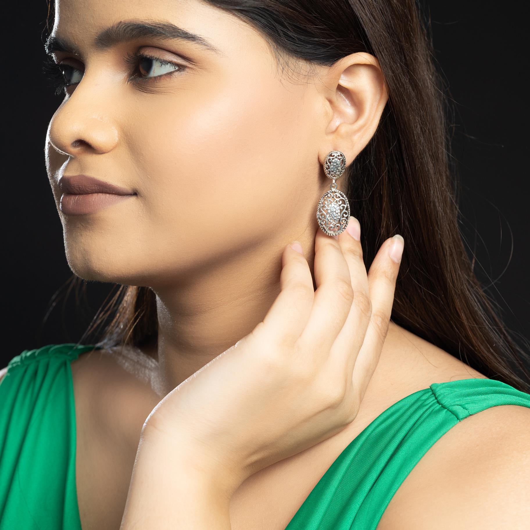 Italian Jalidaar Earring