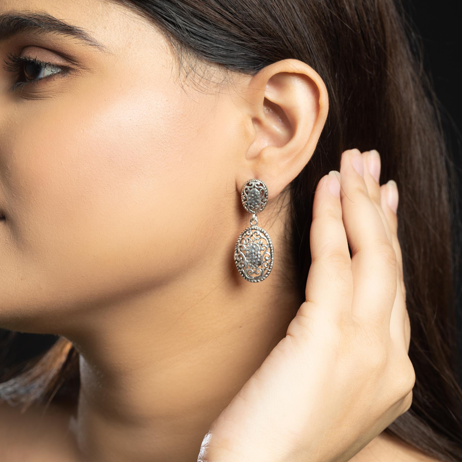 Italian Jalidaar Earring