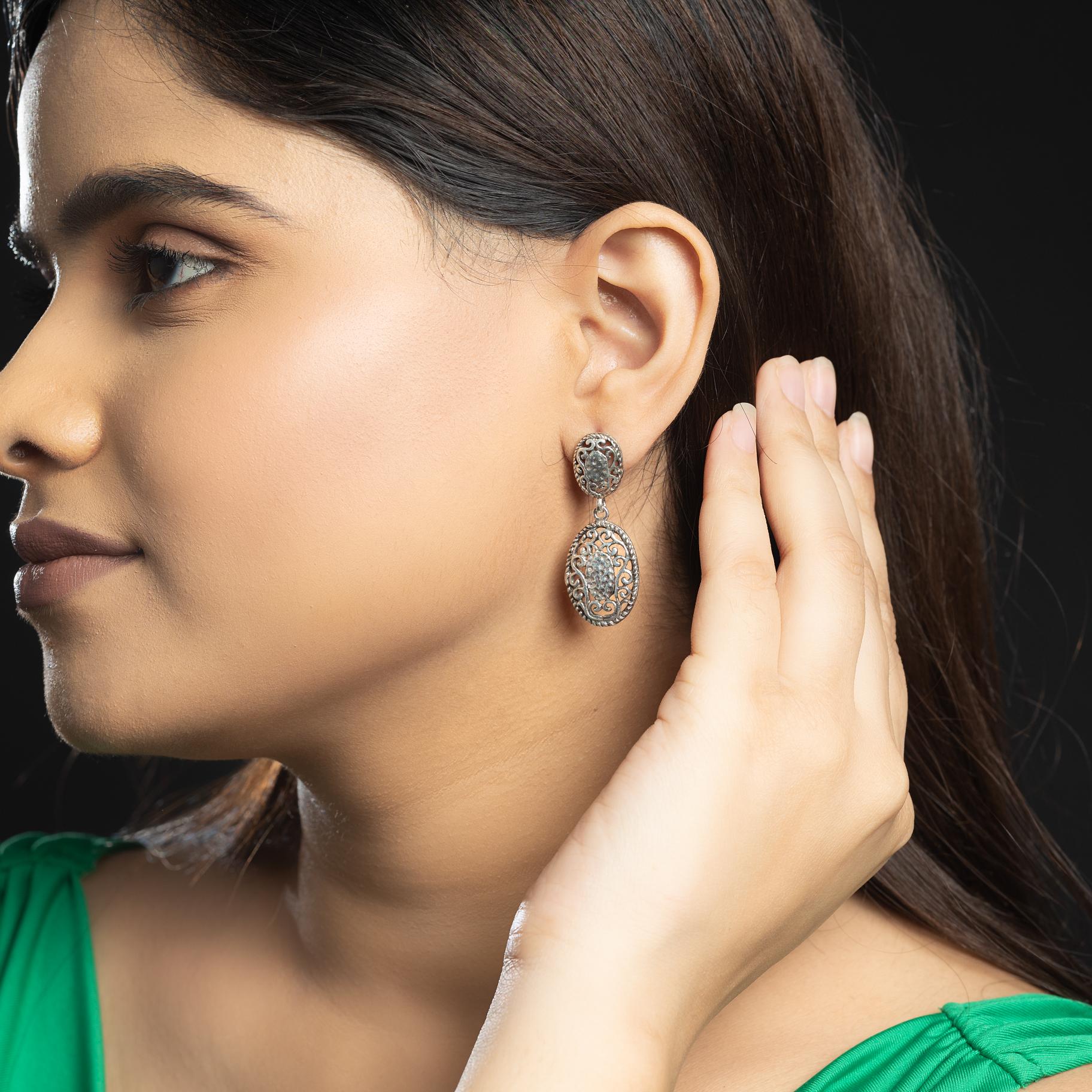 Italian Jalidaar Earring