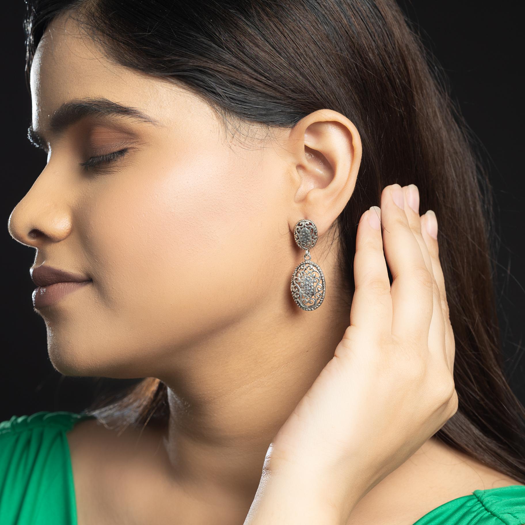 Italian Jalidaar Earring