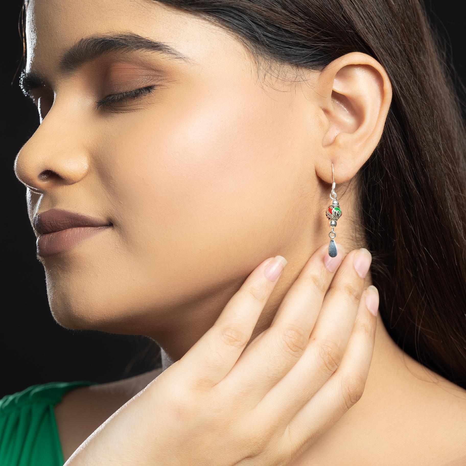 Italian  Drop Earring