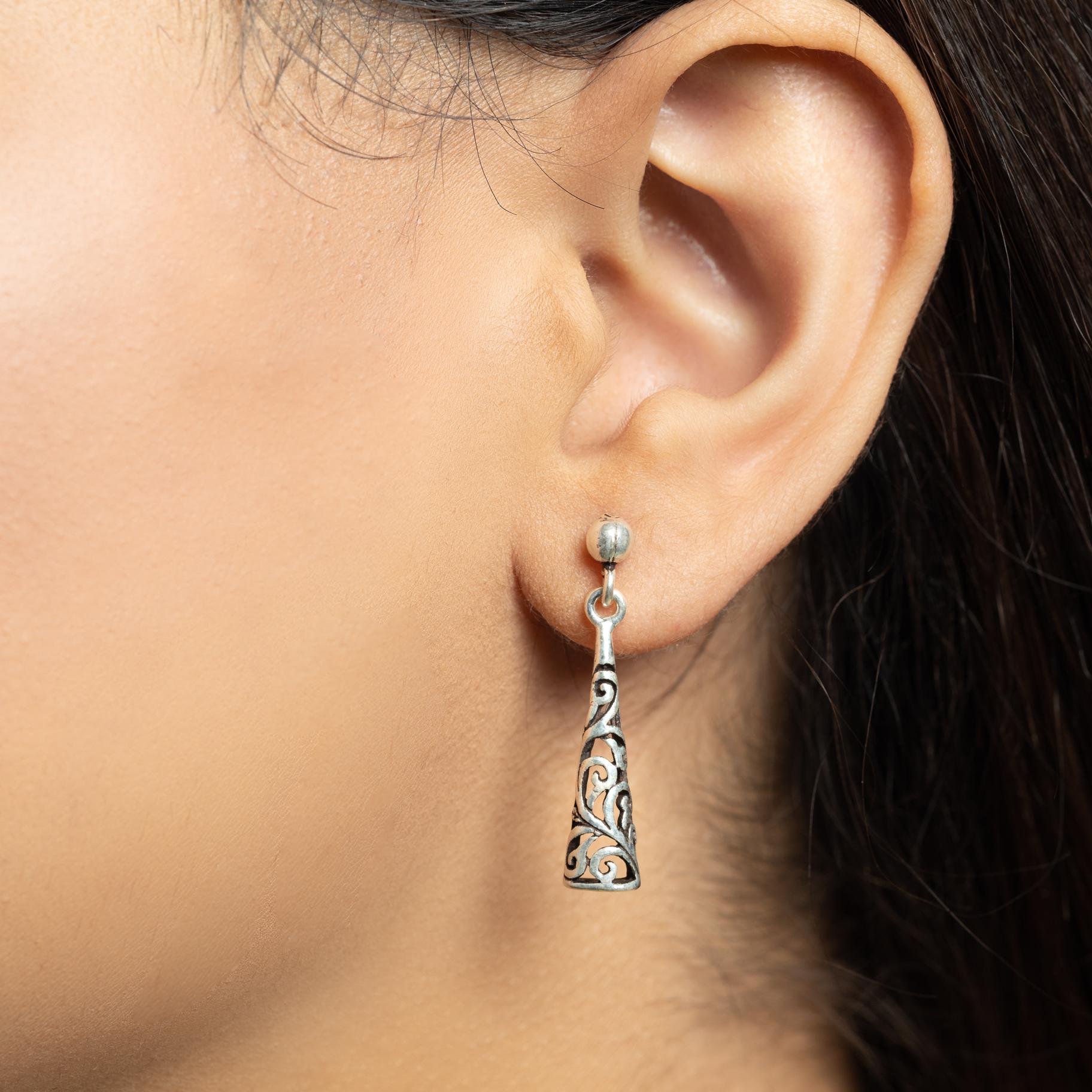 Italian Cone Earring