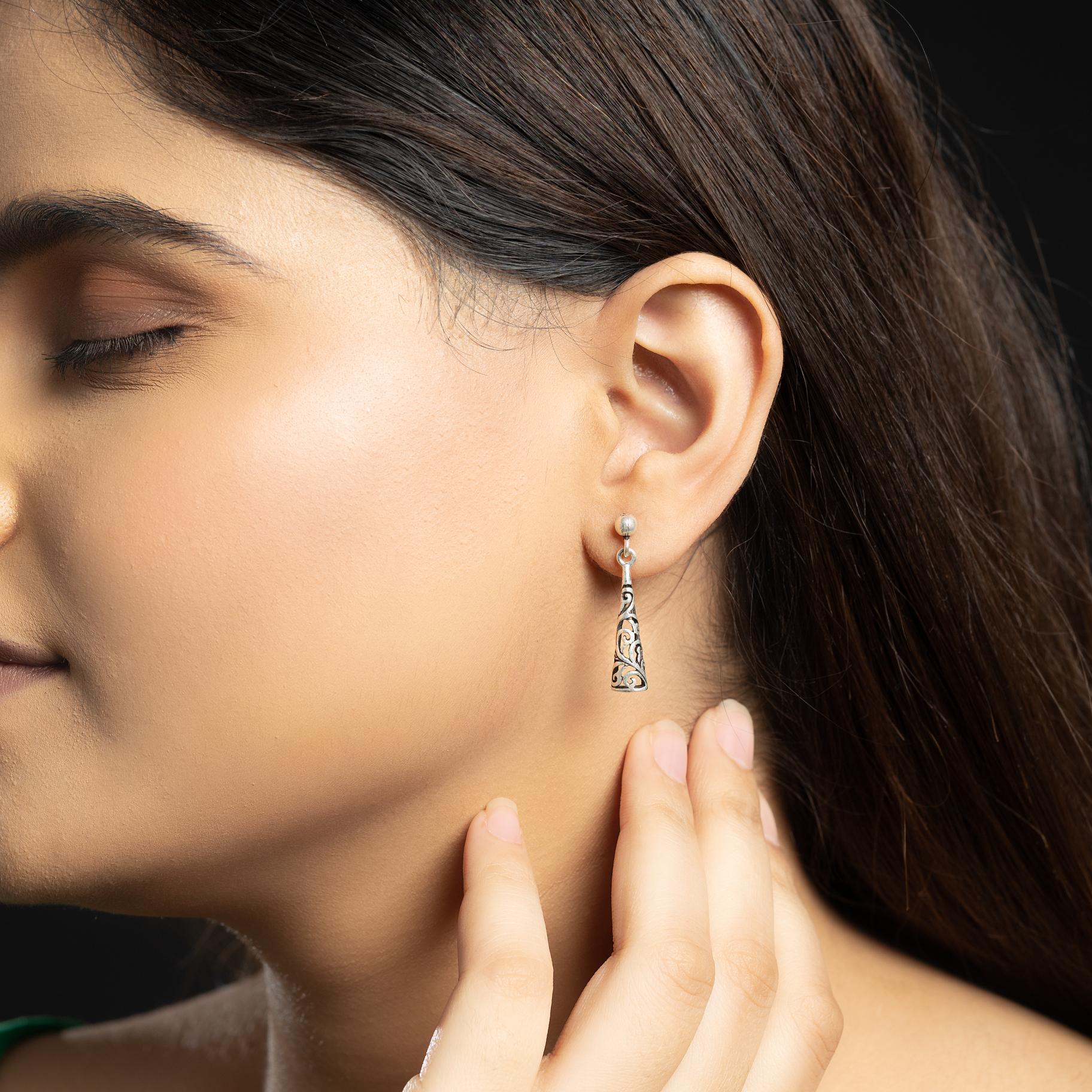 Italian Cone Earring