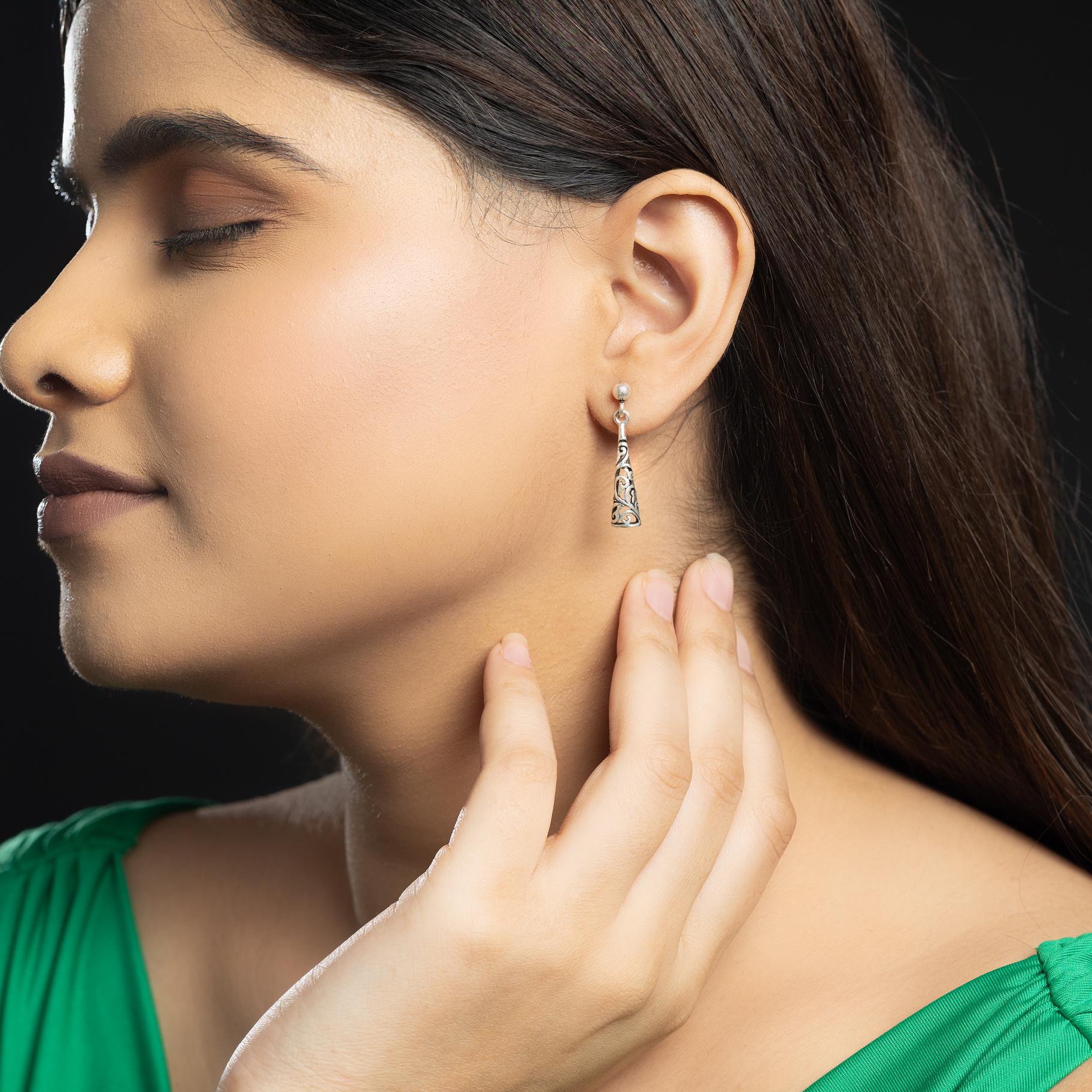 Italian Cone Earring