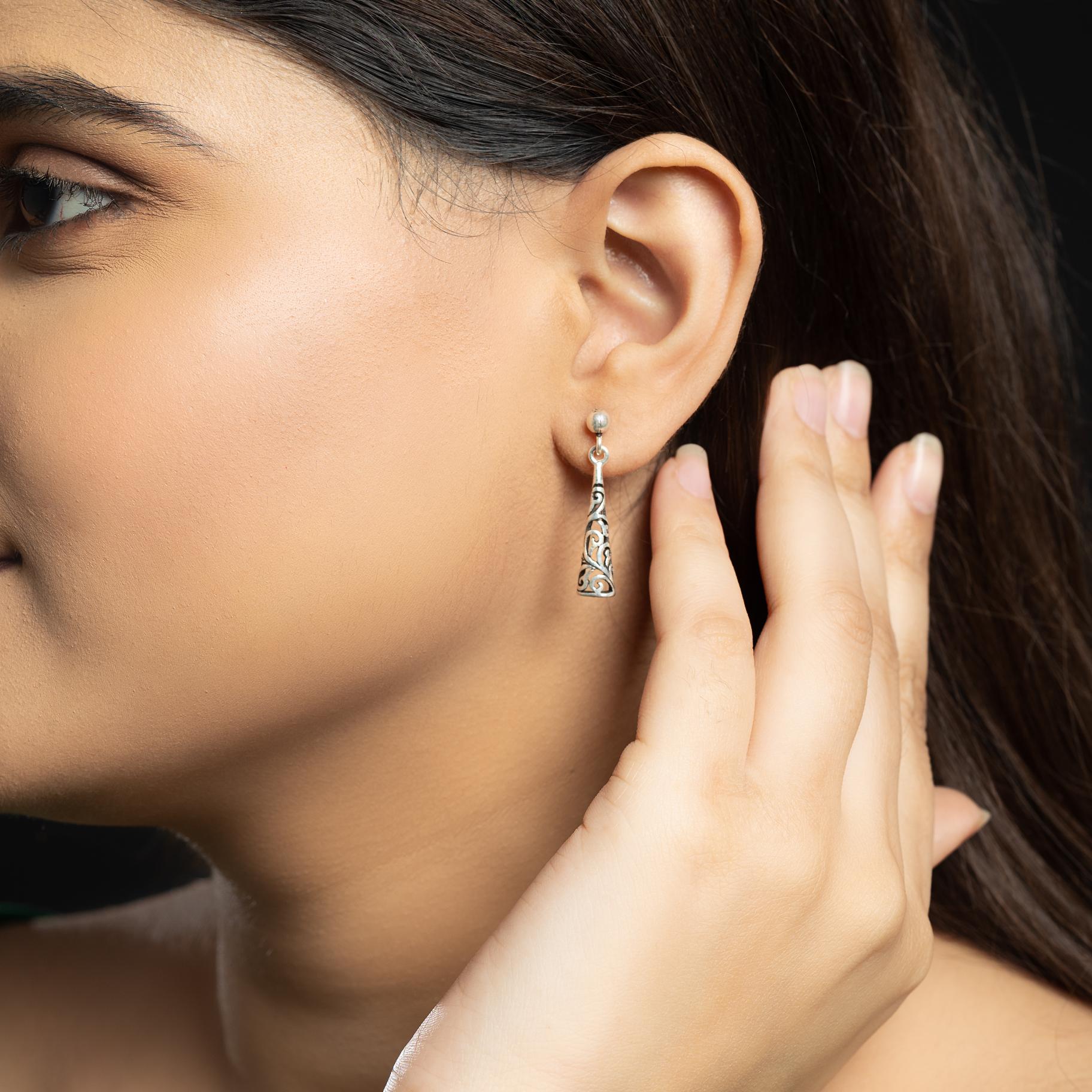 Italian Cone Earring