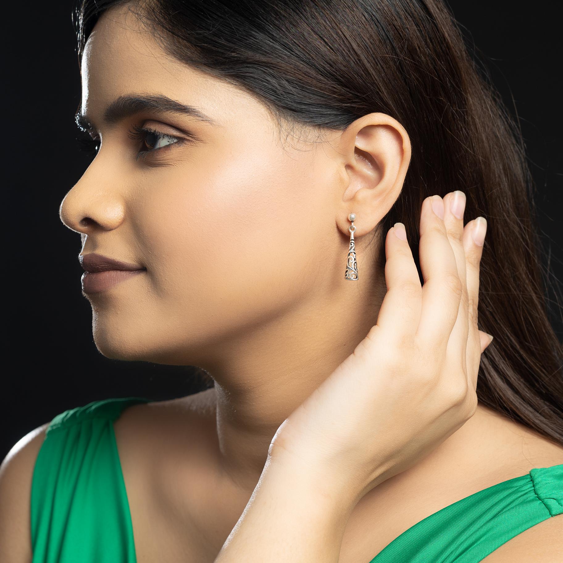 Italian Cone Earring