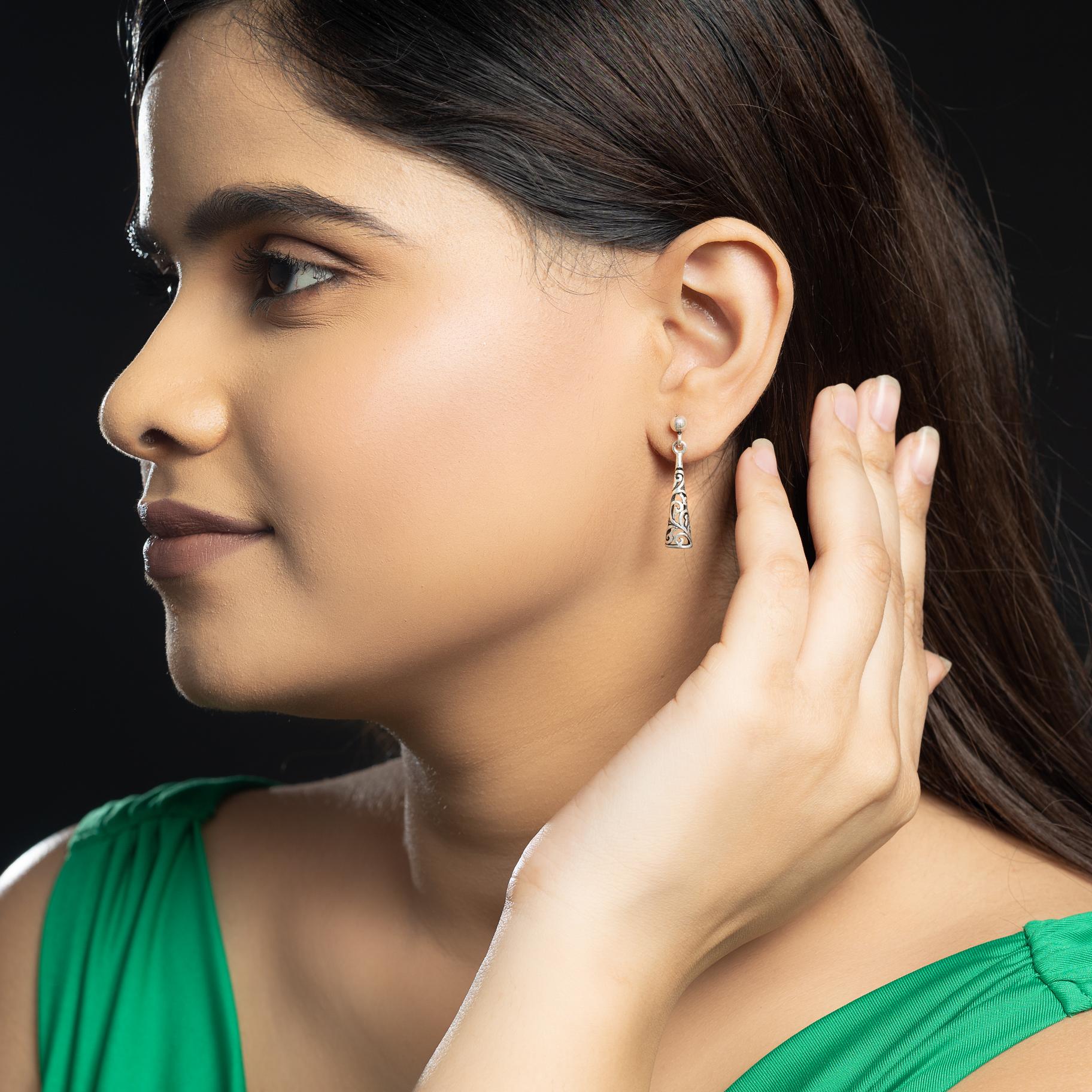 Italian Cone Earring