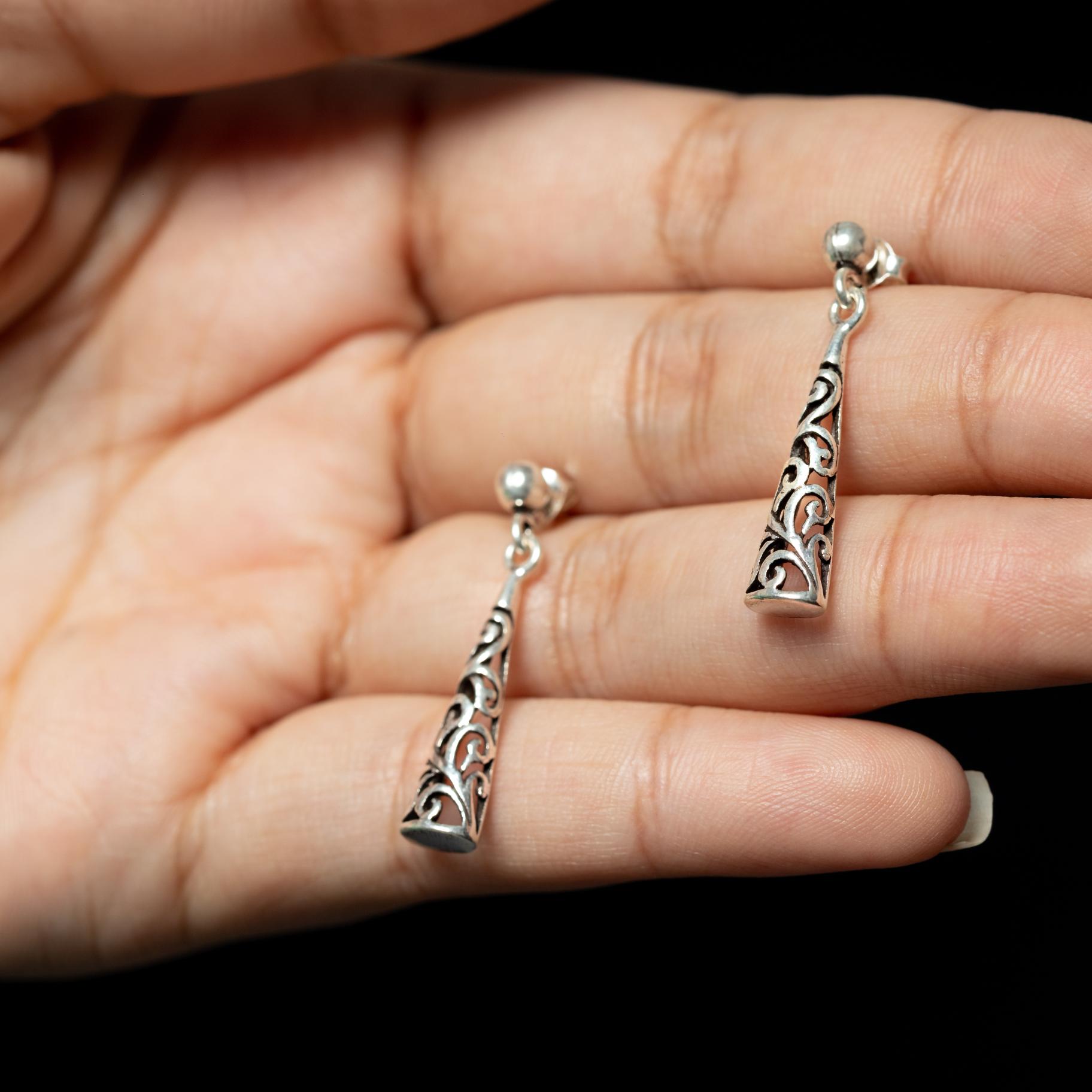 Italian Cone Earring