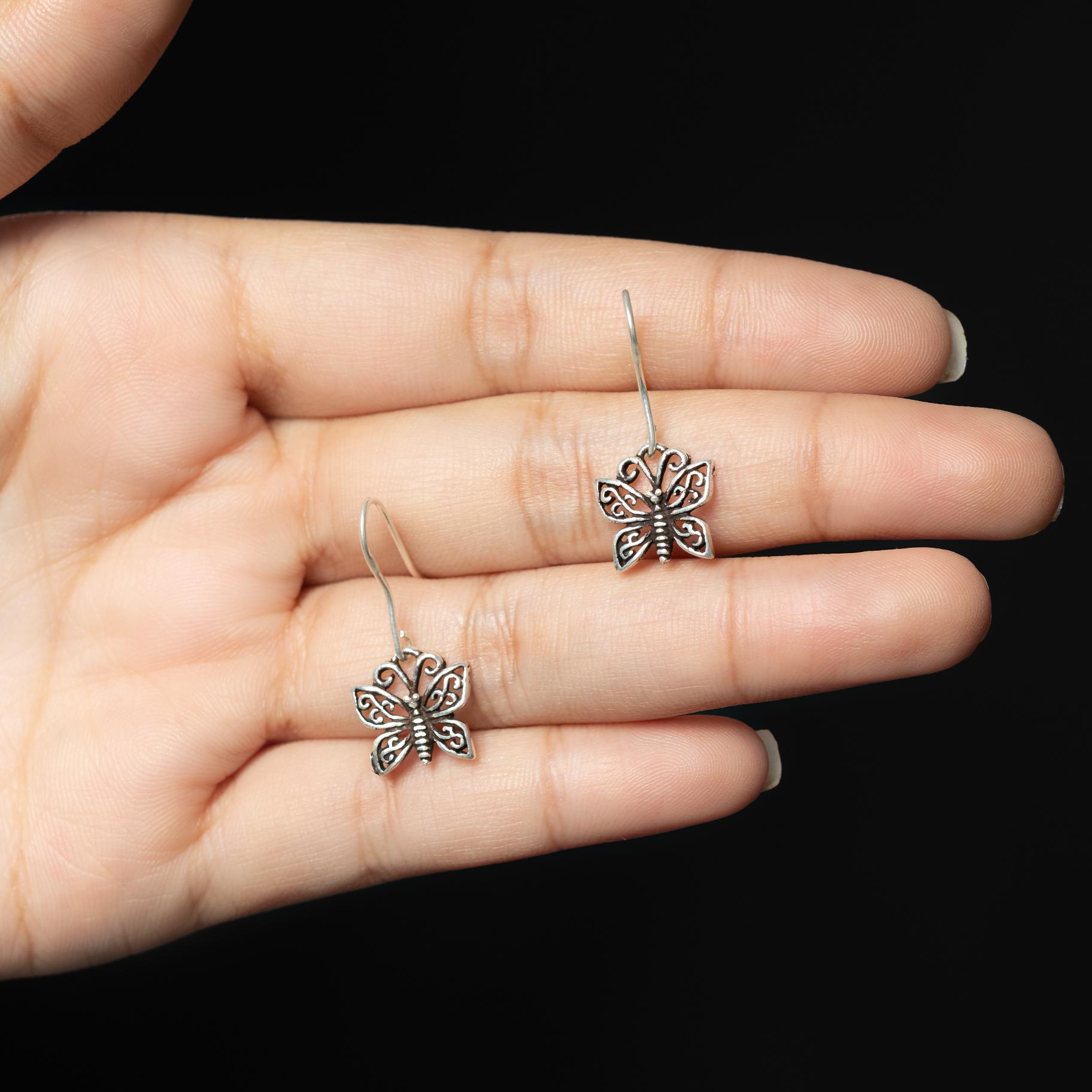 Butterfly Loop Italian  Earring