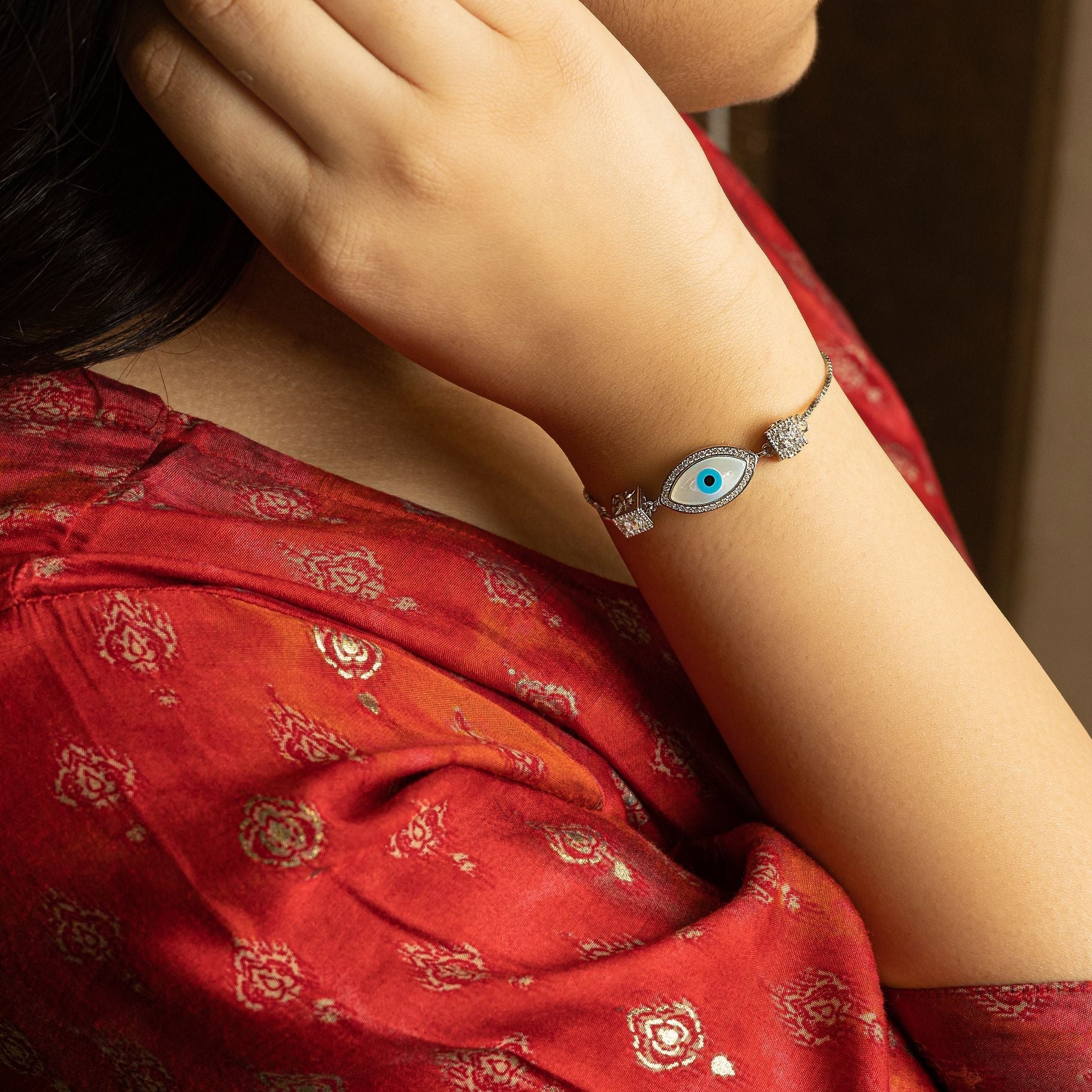 Alluring Evil Eye Bracelet silverhousebyrj