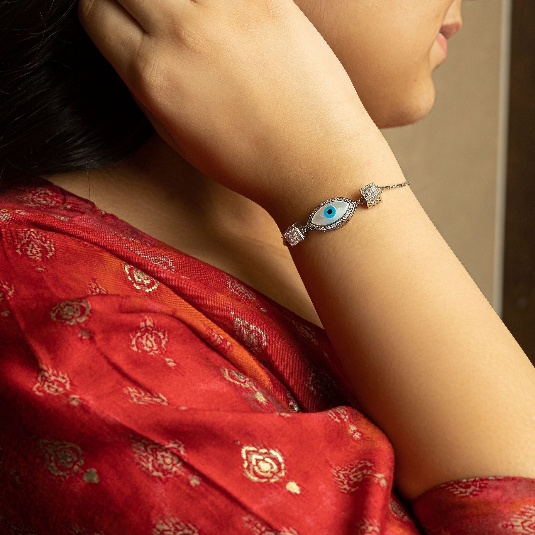 Alluring Evil Eye Bracelet silverhousebyrj
