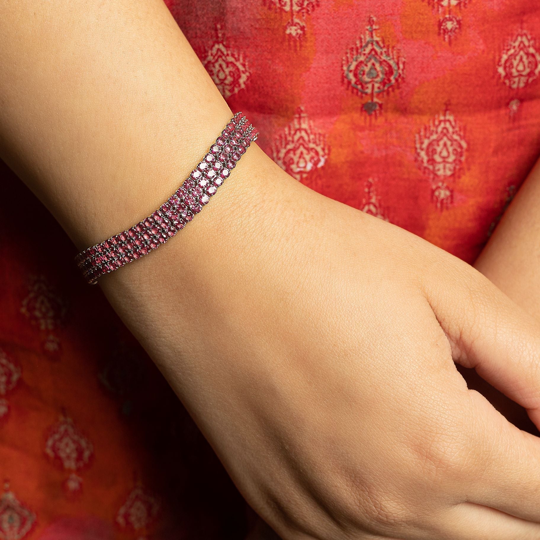 Alluring Stone Studded Bracelet silverhousebyrj