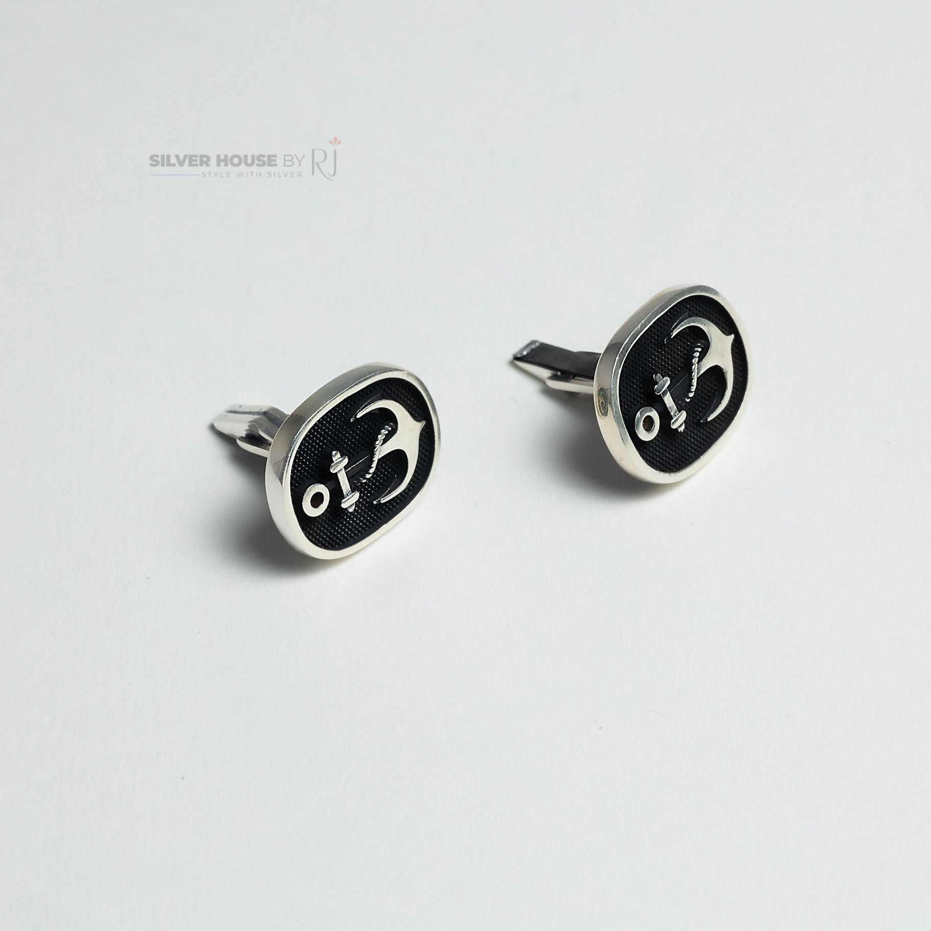 Anchor Symboled cufflinks silverhousebyrj