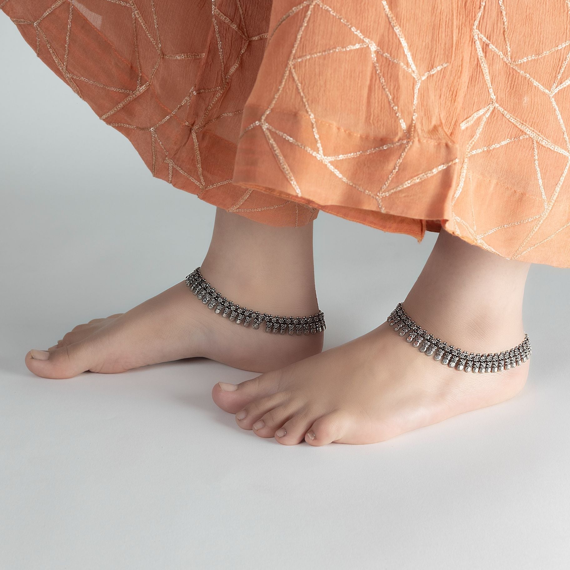 Antique Designer Anklet silverhousebyrj