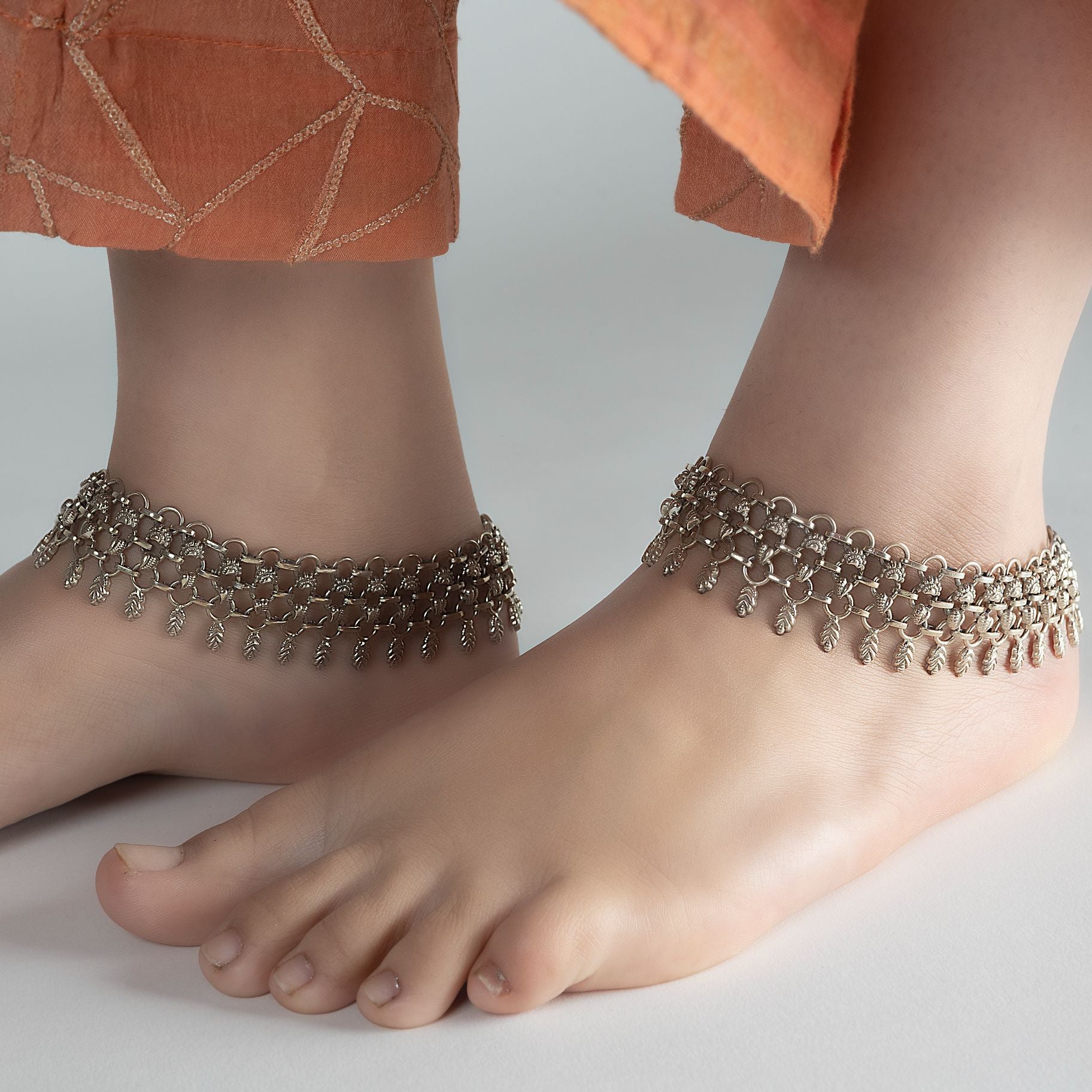 Antique Jali Anklet silverhousebyrj