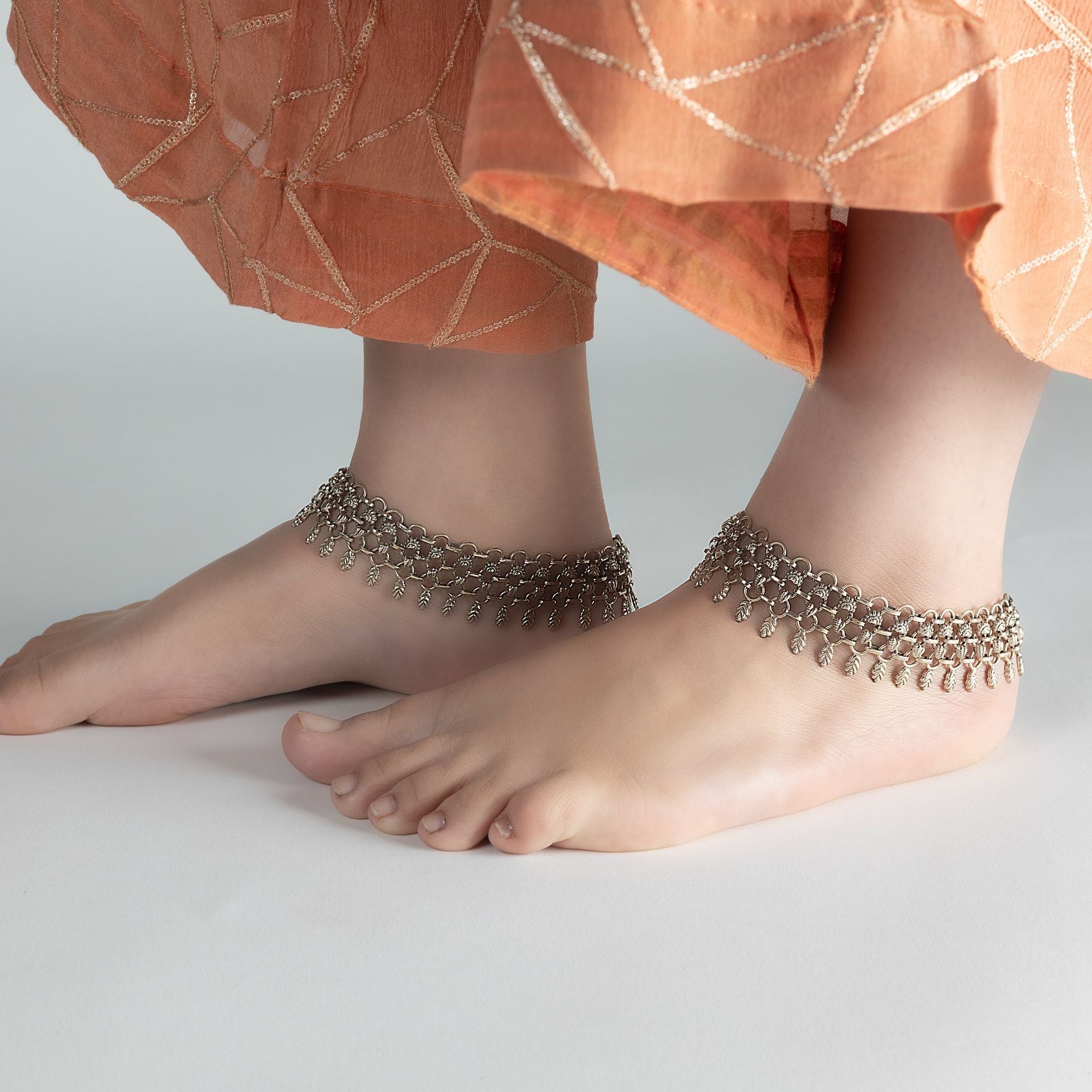 Antique Jali Anklet silverhousebyrj