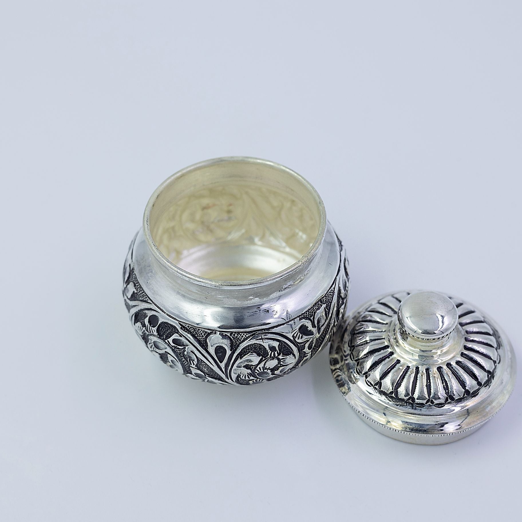 Antique silver Kumkum Box silverhousebyrj