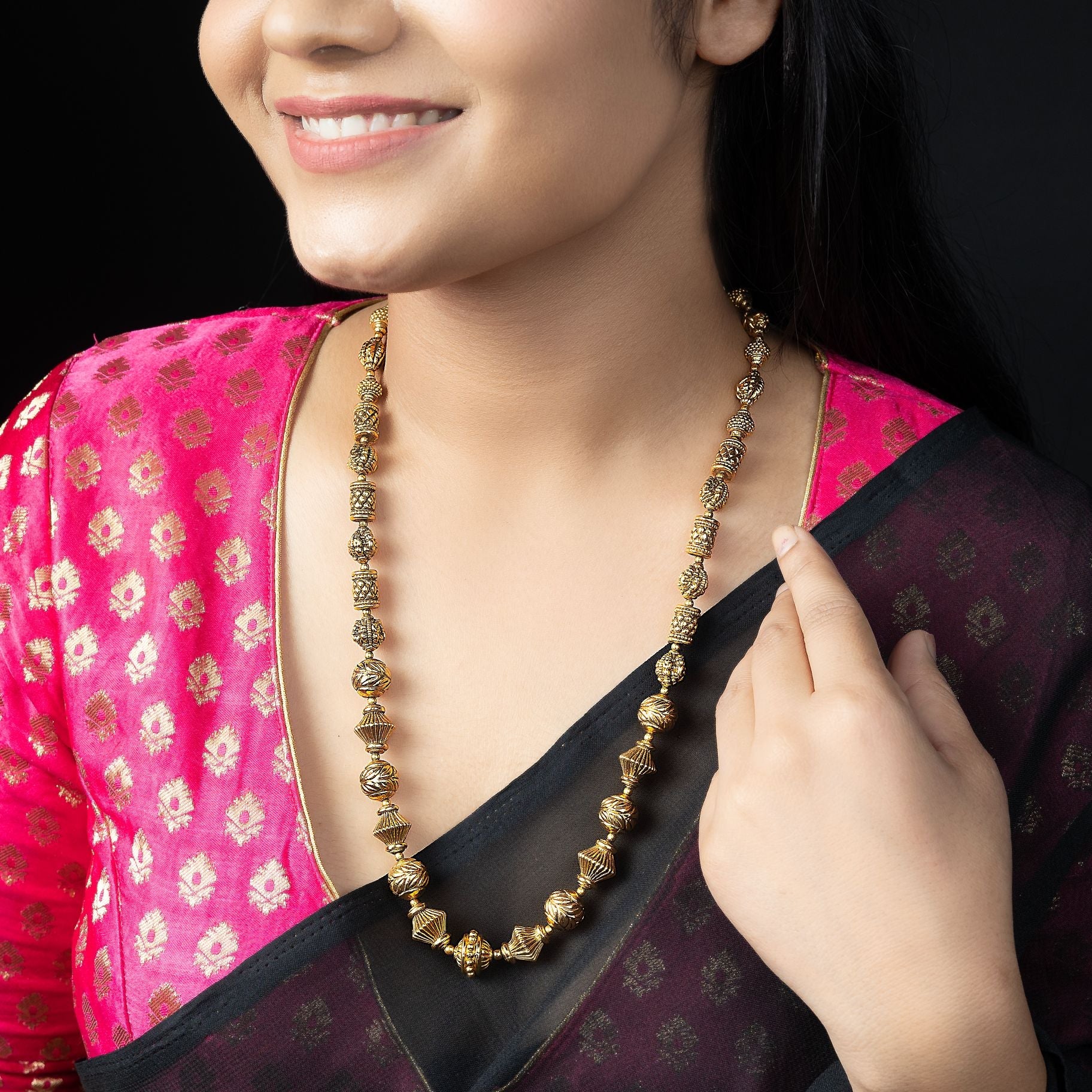 Artistic Beads Matar mala silverhousebyrj