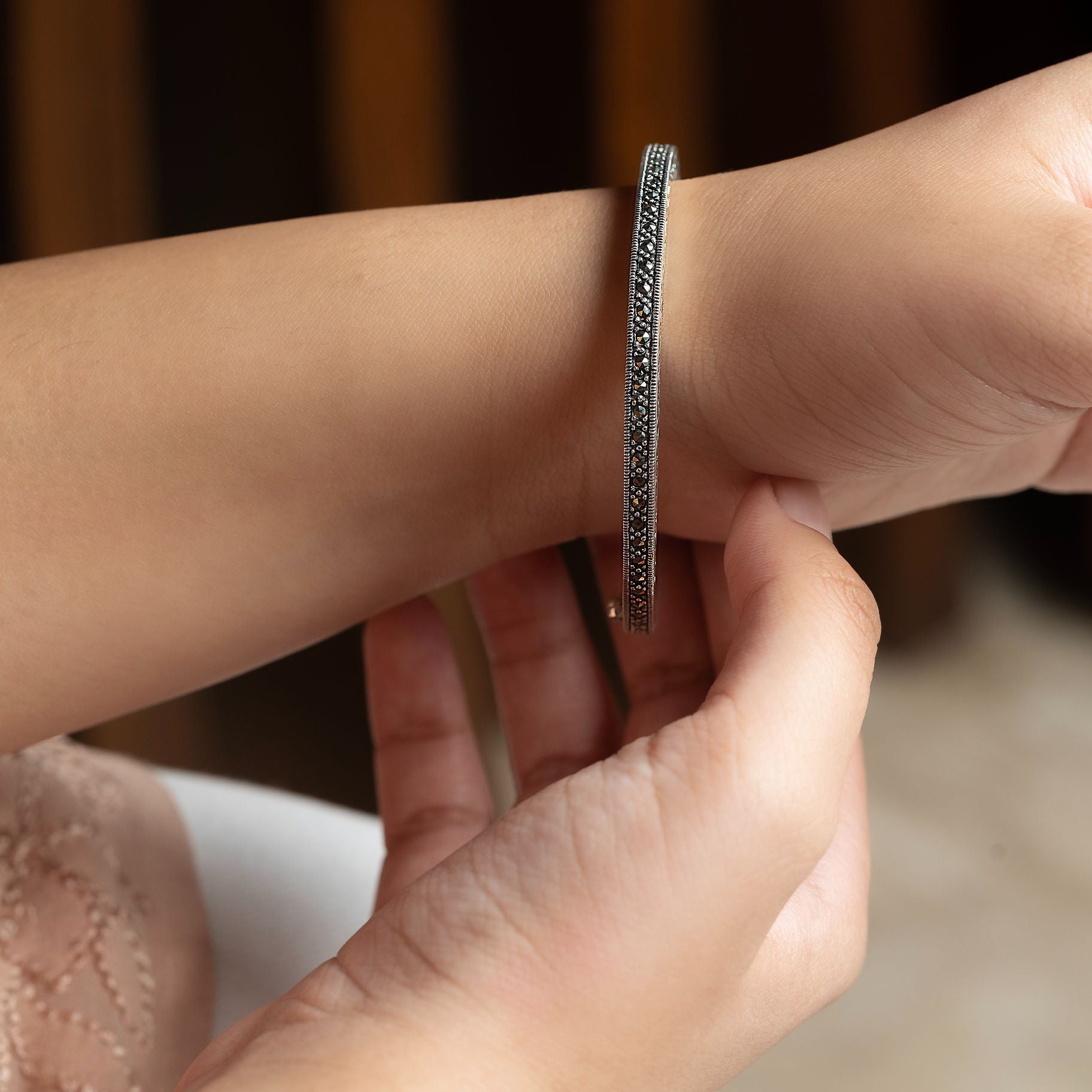 Artistic Designer Bangle silverhousebyrj