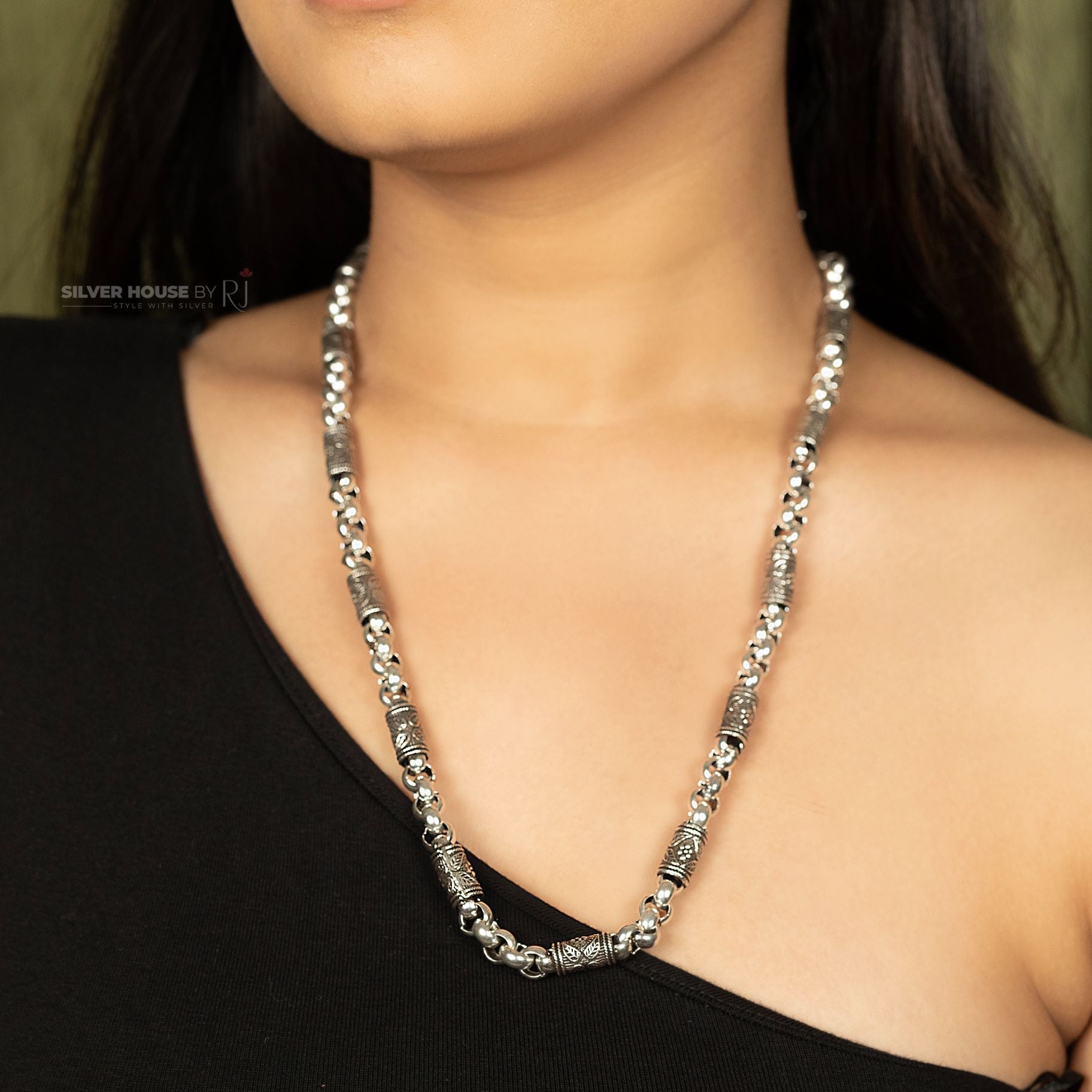 Attractive Designer Italian Chain Set silverhousebyrj