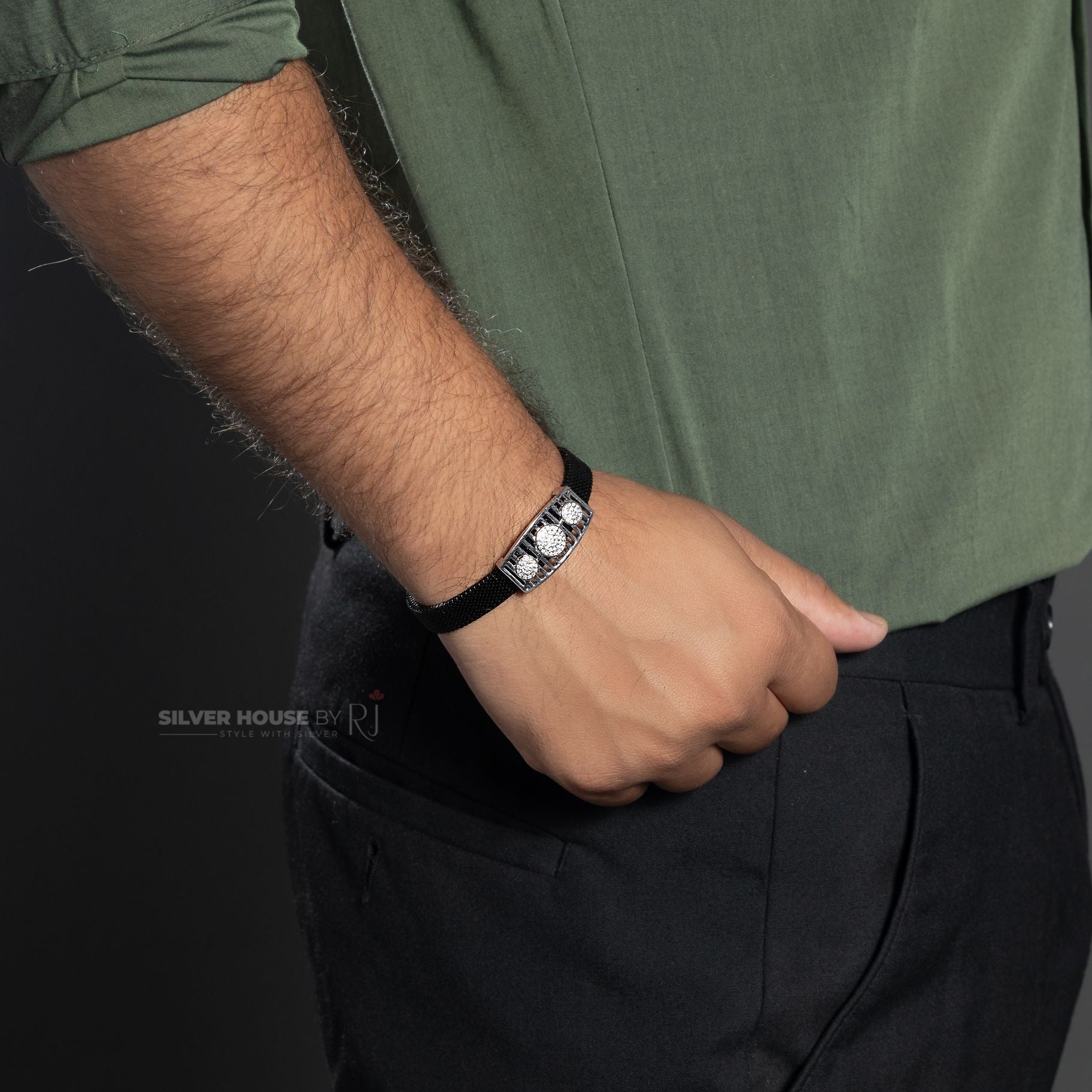 Band Style Italian Bracelet silverhousebyrj
