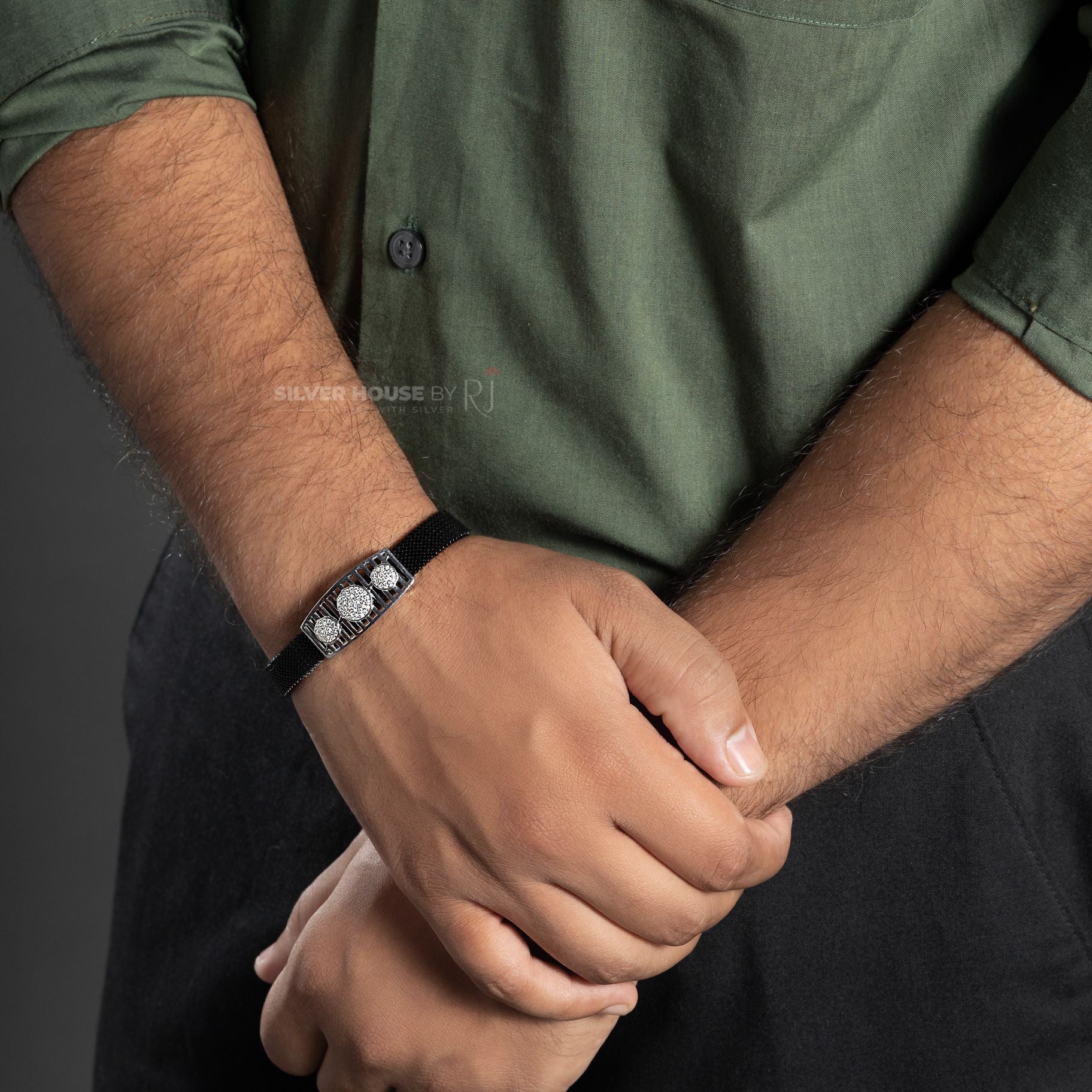 Band Style Italian Bracelet silverhousebyrj