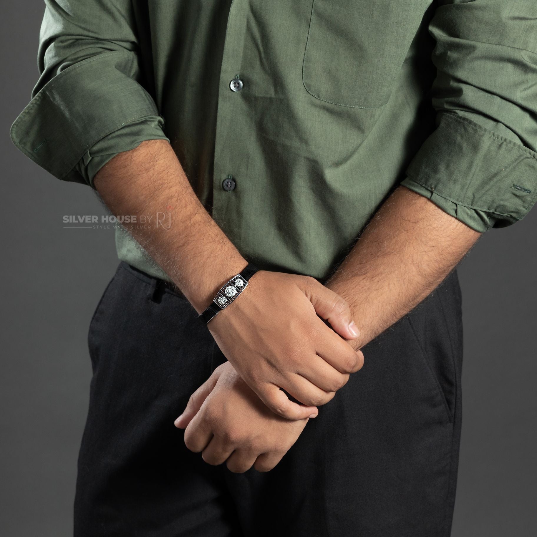 Band Style Italian Bracelet silverhousebyrj