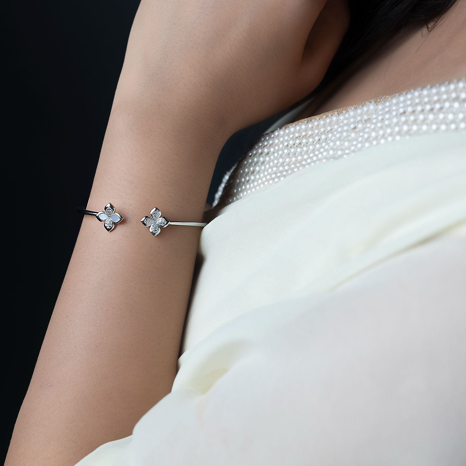 Captivating Silver Elegance Bangle silverhousebyrj