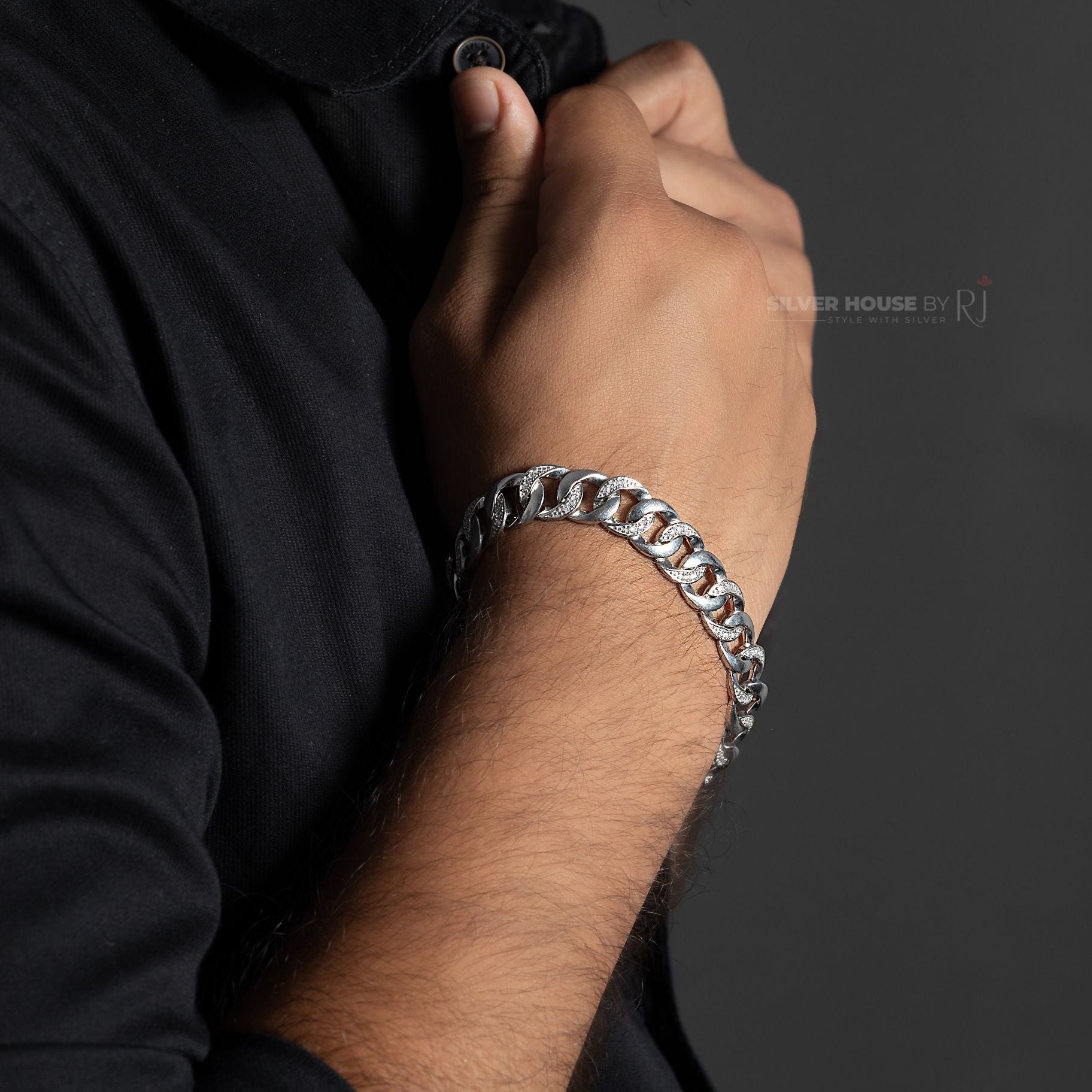 Chain Designer Italian Bracelet silverhousebyrj