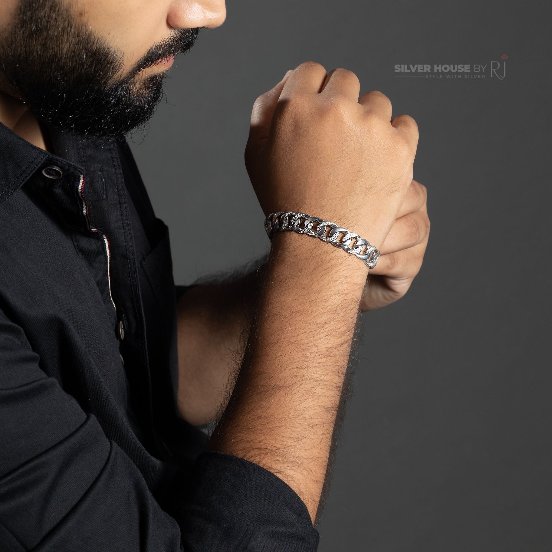 Chain Designer Italian Bracelet silverhousebyrj