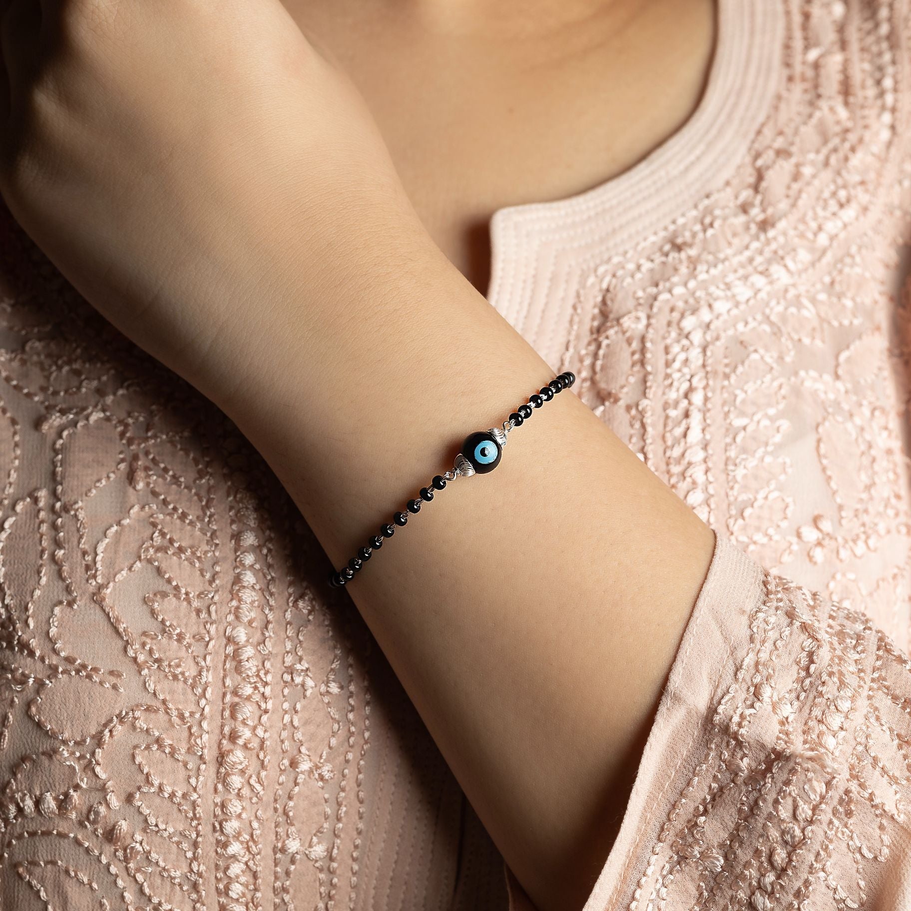 Charming Evil Eye Bracelet silverhousebyrj