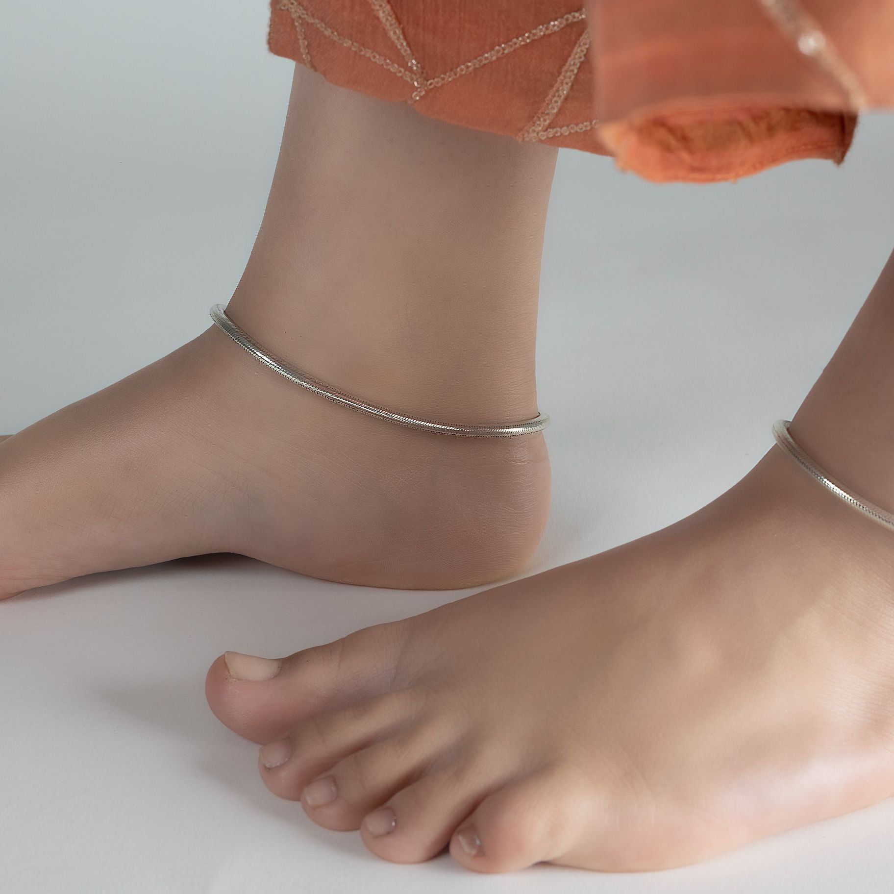Classical Chain Anklet silverhousebyrj