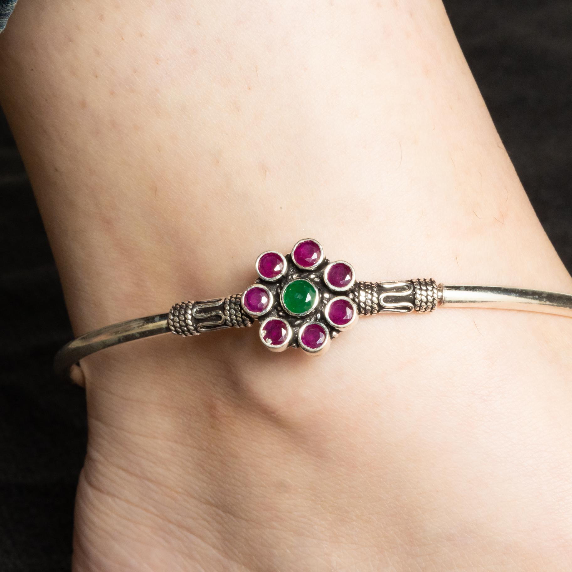 Floral Foot Kada