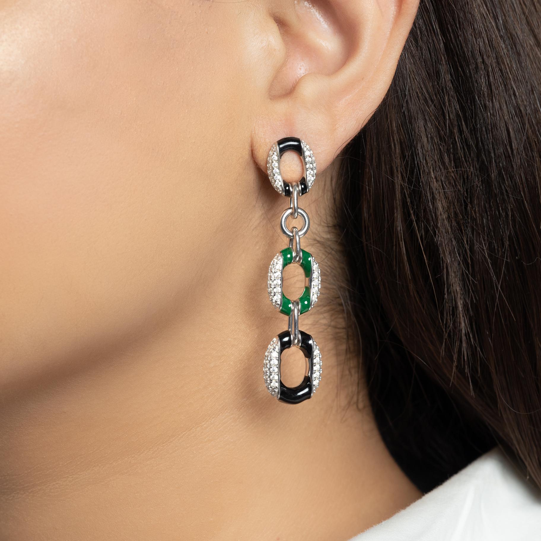Italian Meenakari Earring
