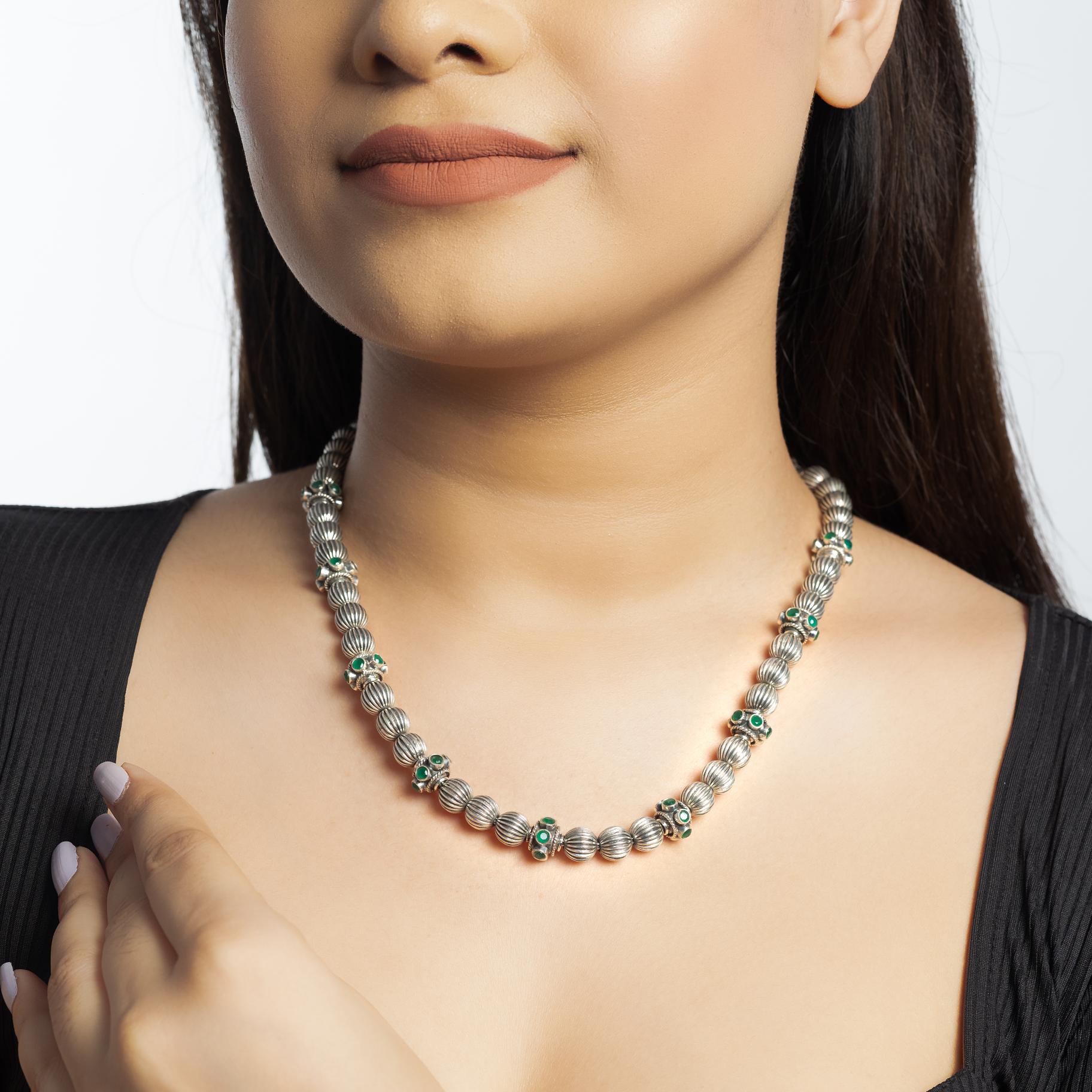 Matar Mala With Stone Studded