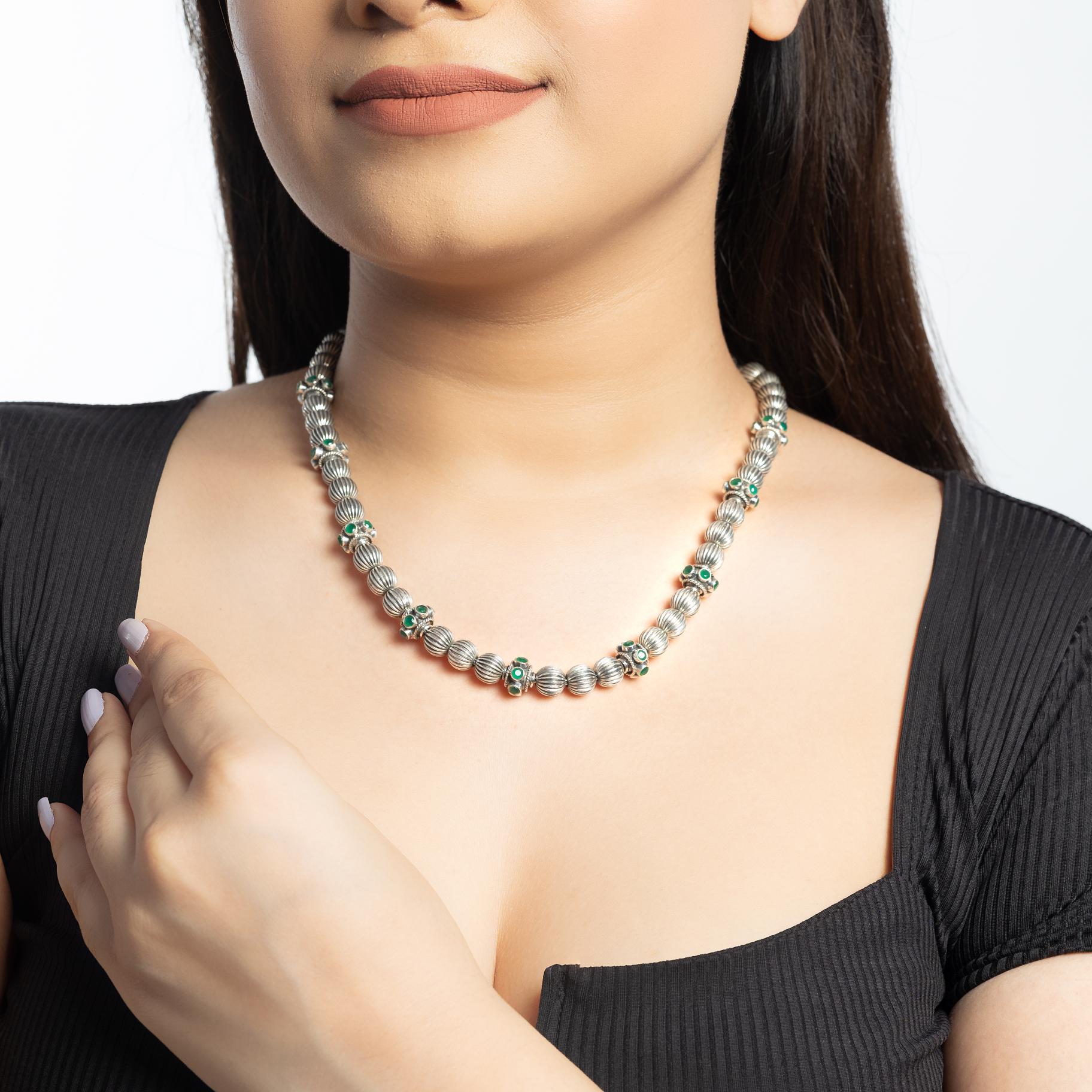 Matar Mala With Stone Studded
