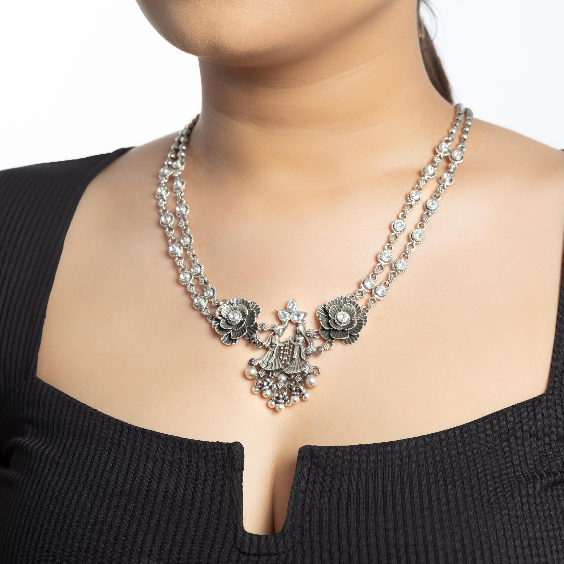 Stone Studded Doli Necklace