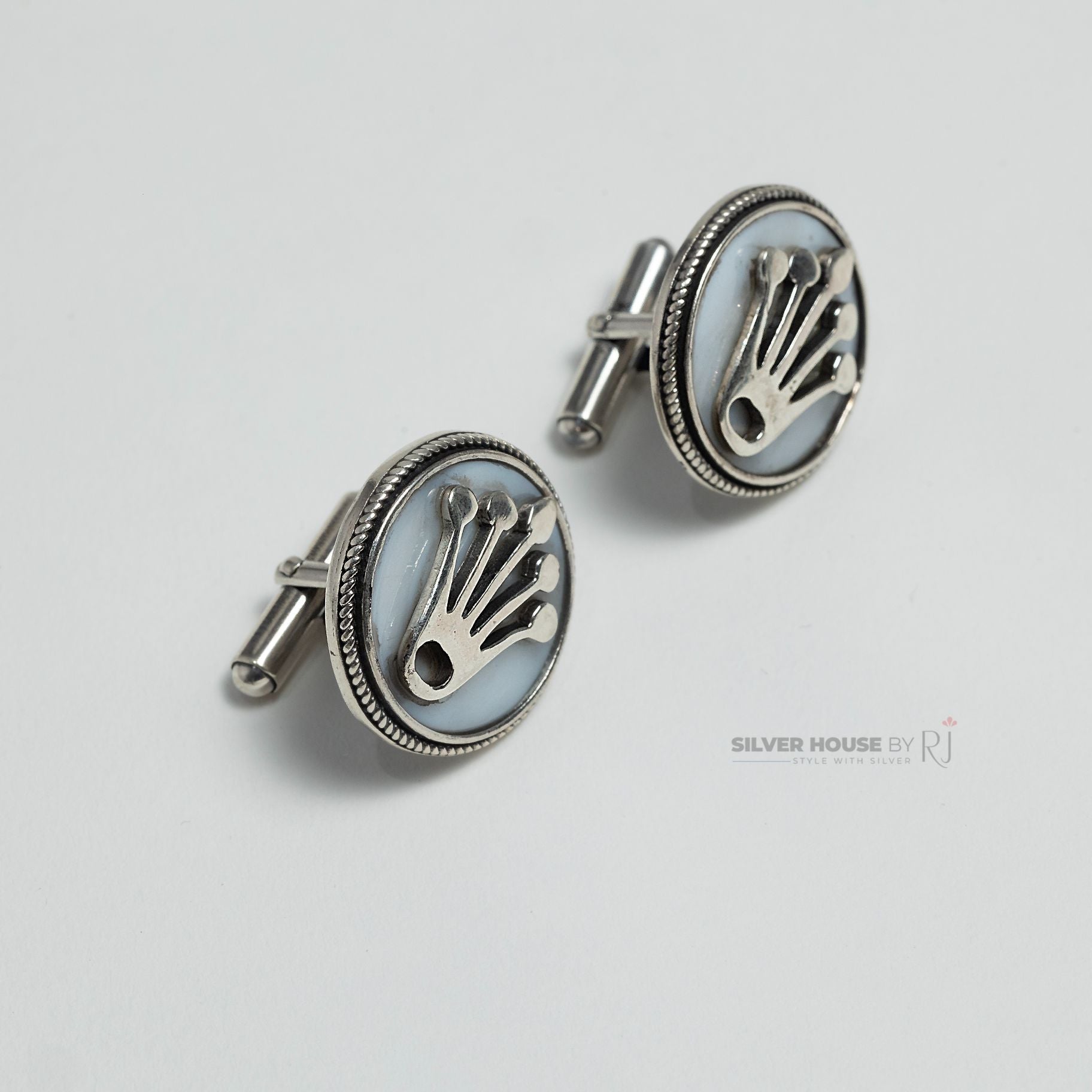 Crown Cufflinks silverhousebyrj