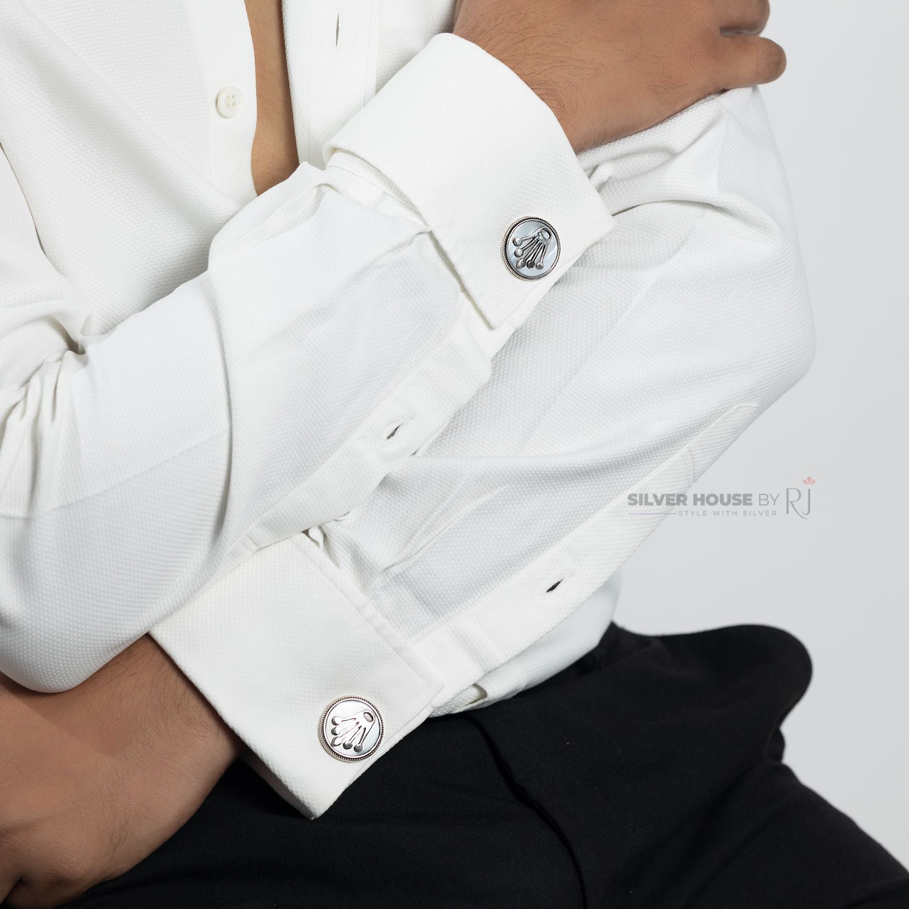Crown Cufflinks silverhousebyrj