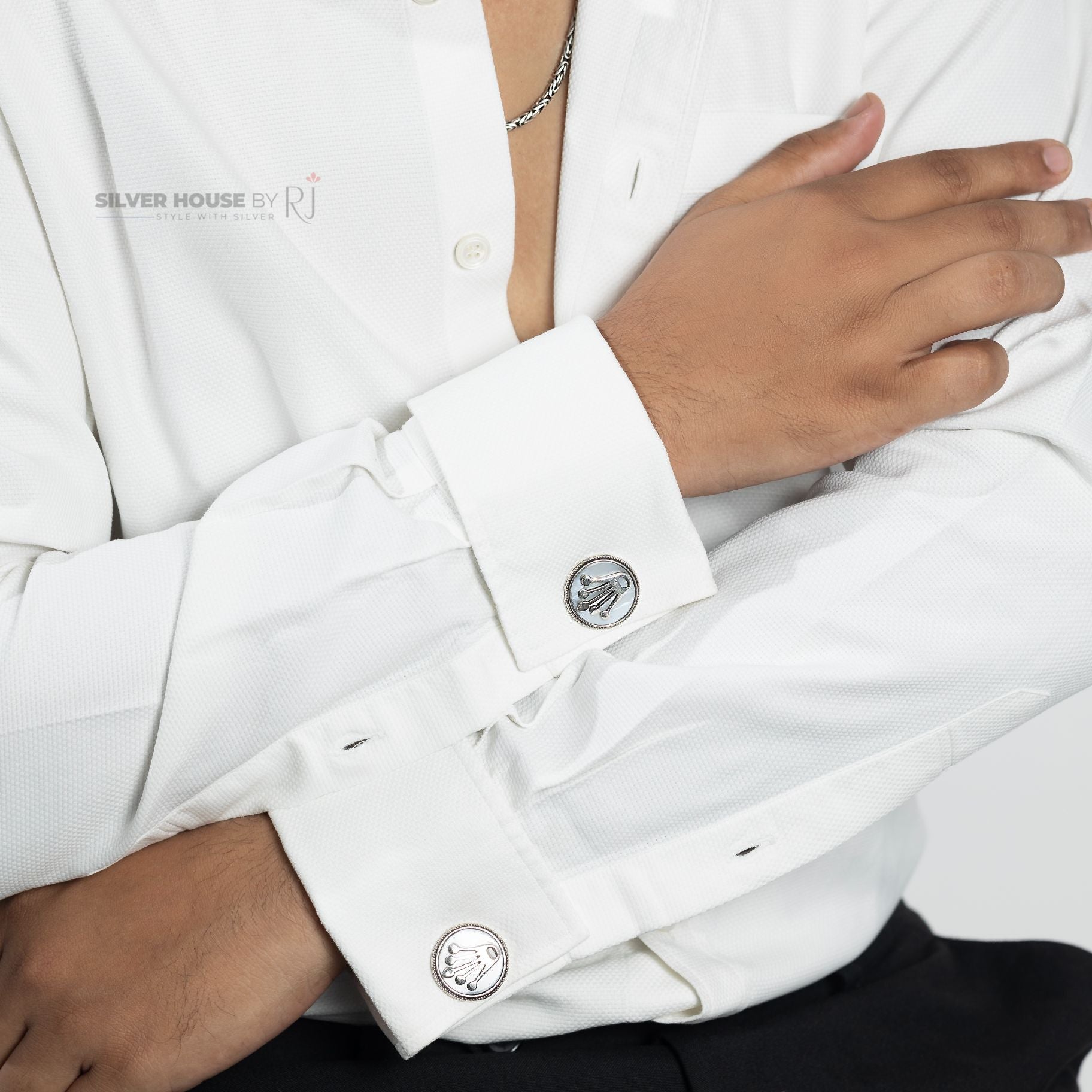 Crown Cufflinks silverhousebyrj