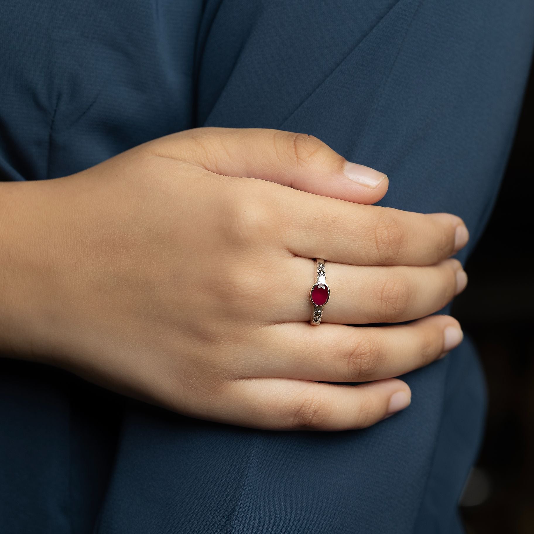 Dazzling Ruby Ring silverhousebyrj
