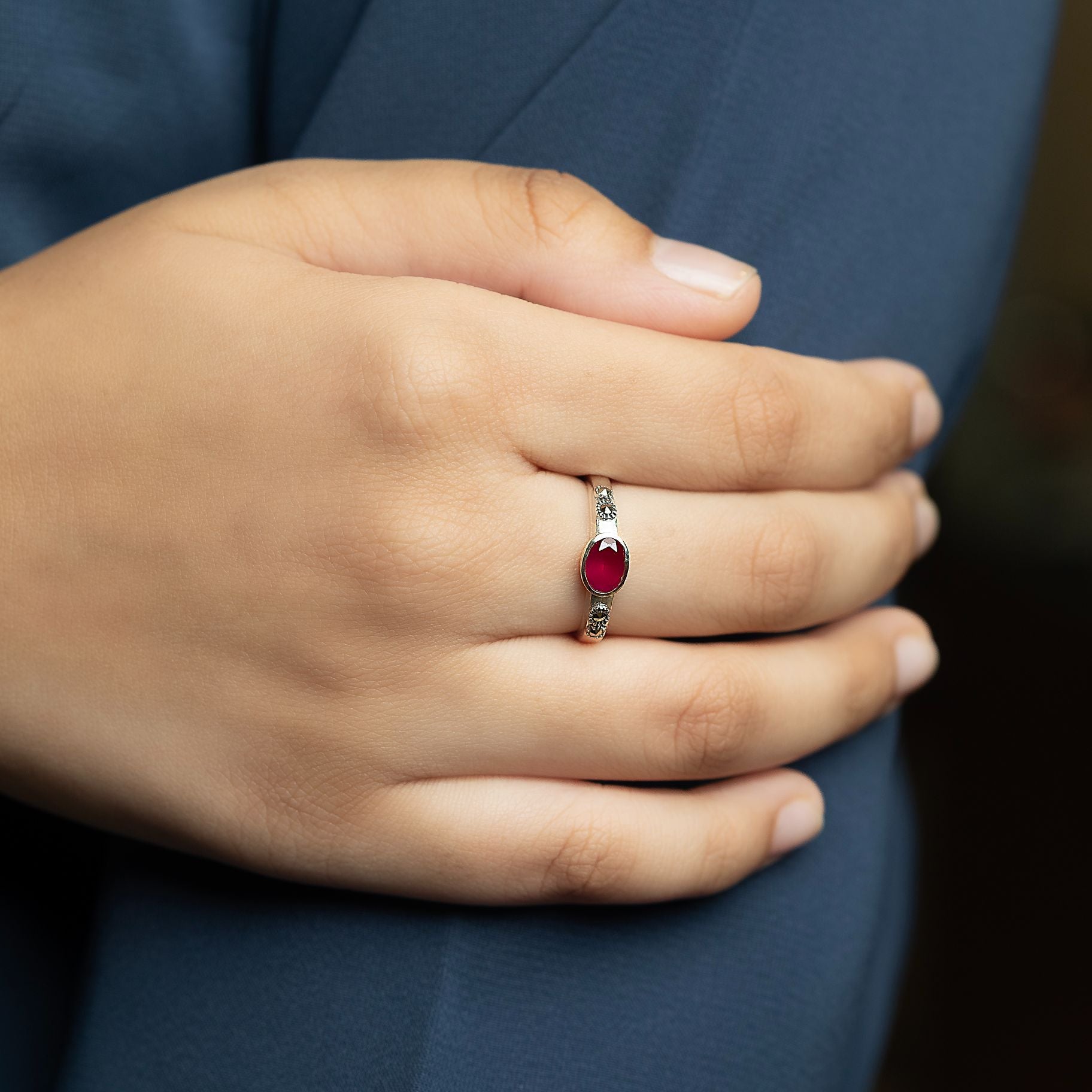Dazzling Ruby Ring silverhousebyrj
