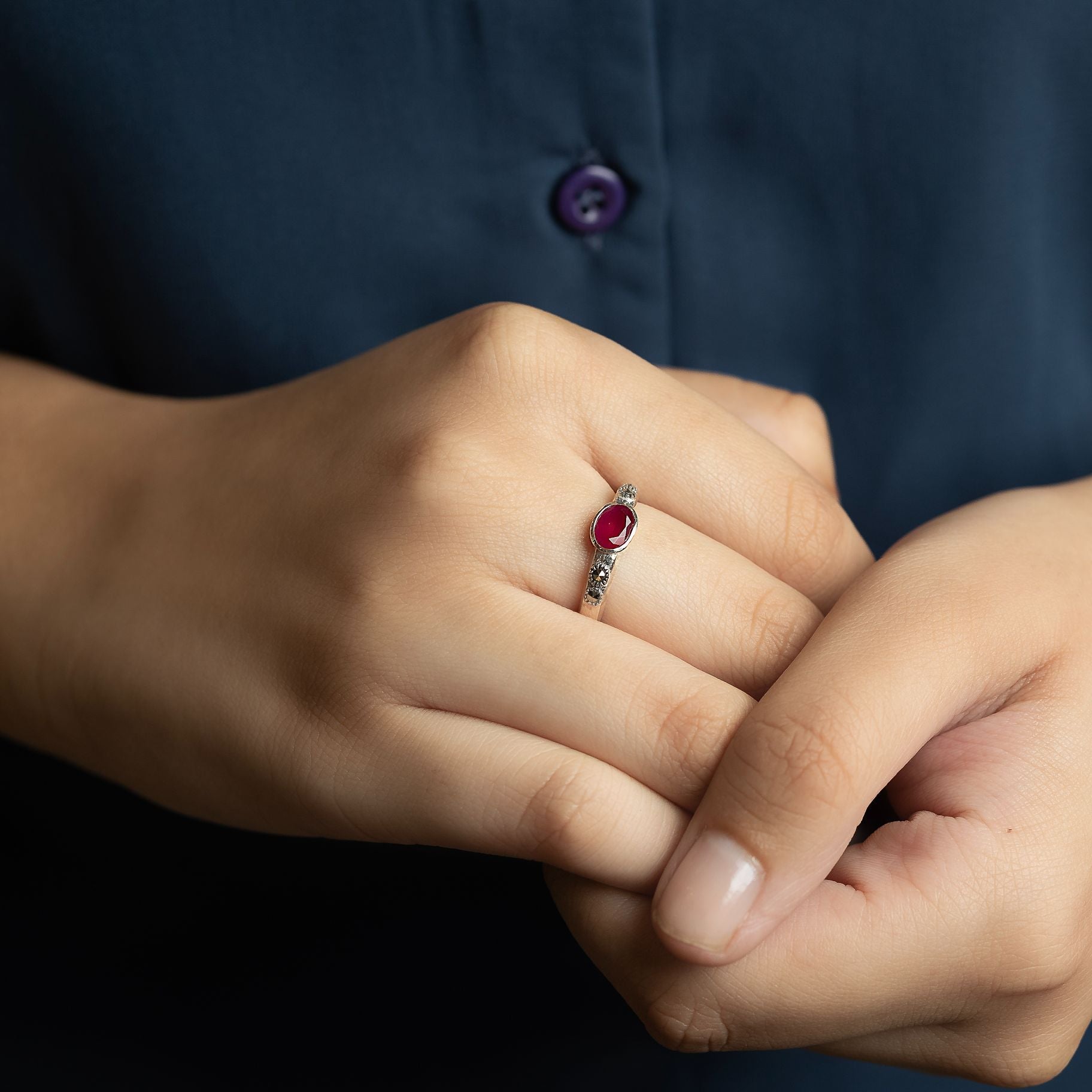 Dazzling Ruby Ring silverhousebyrj