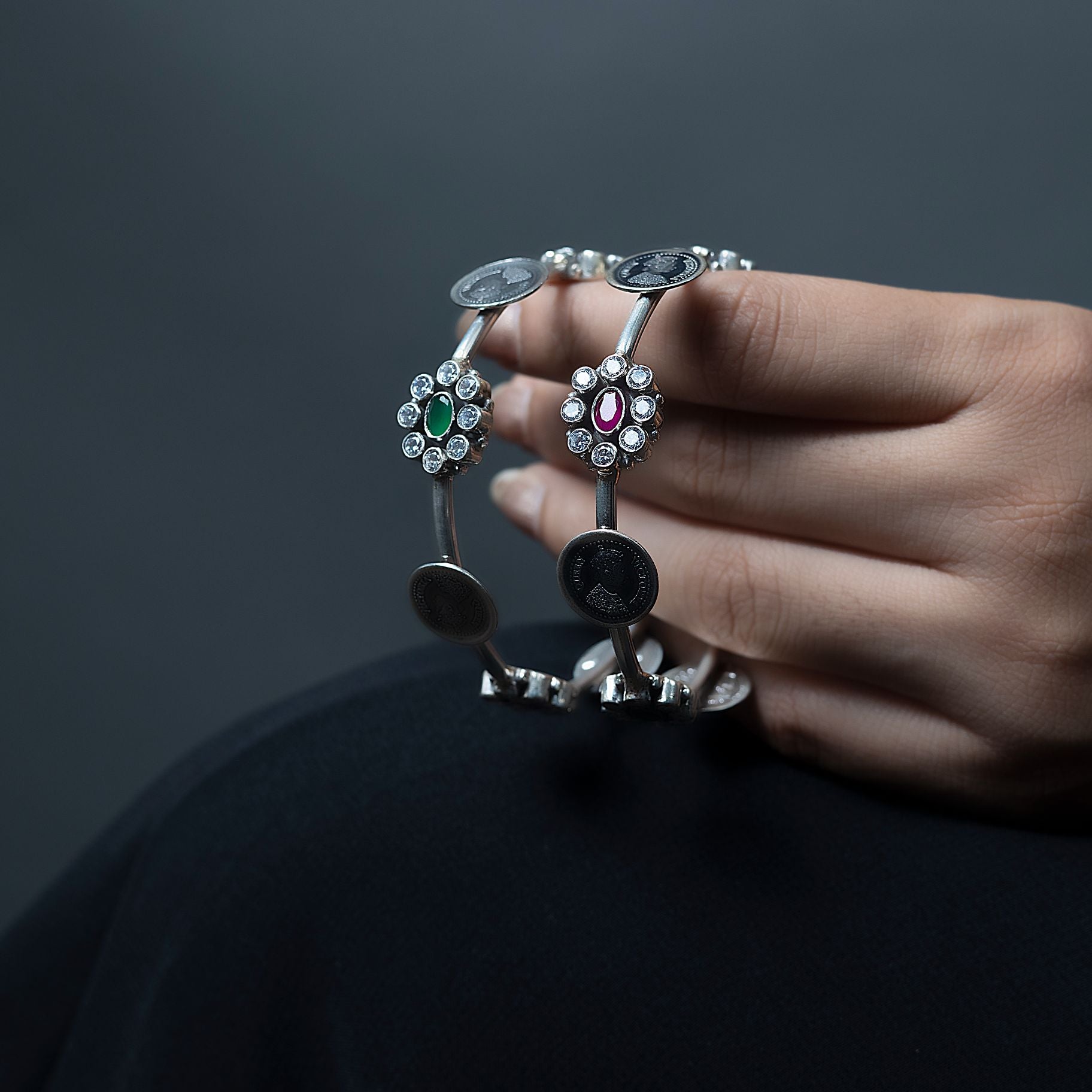 Delightful Ginni Styled Kada silverhousebyrj