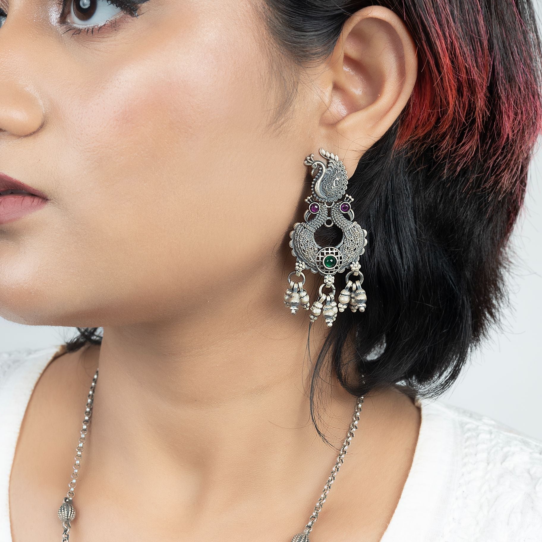 Descend Necklace set With Thin Chain silverhousebyrj