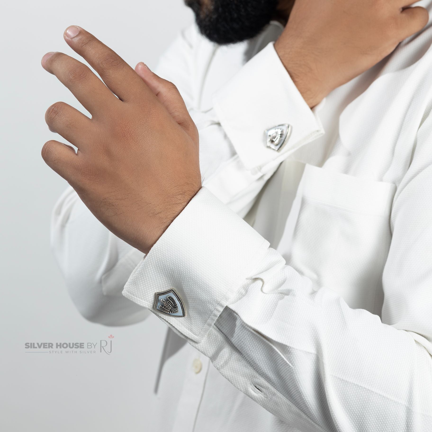 Eagle Symboled Cufflinks silverhousebyrj