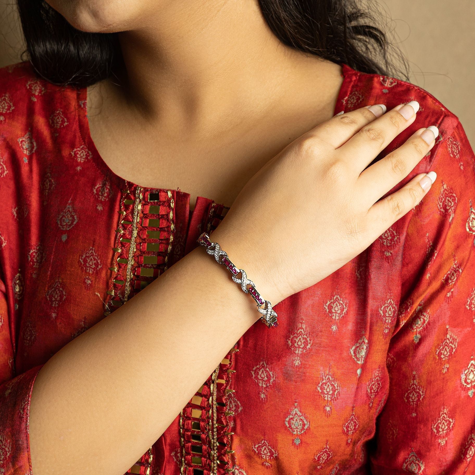 Elegant Cross Designer Bracelet silverhousebyrj