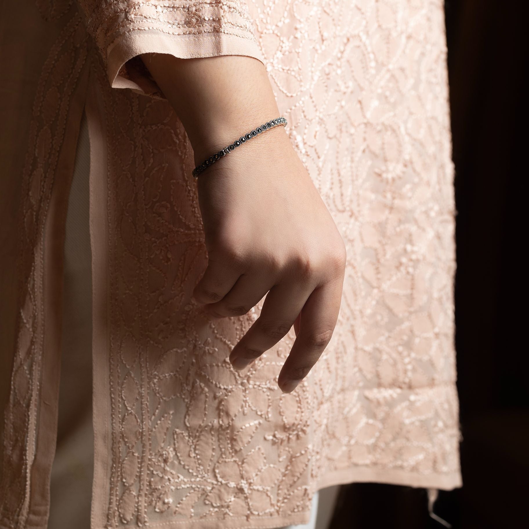 Elegant Marcasite Bangle silverhousebyrj